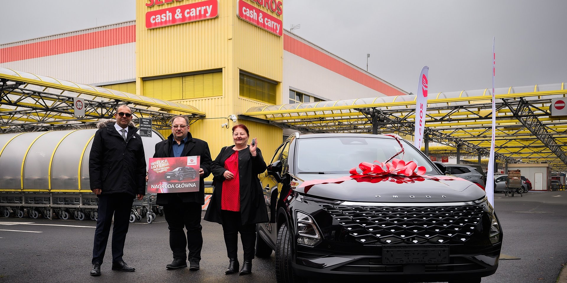 Finał Wielkiej Loterii „28 lat Selgros”: nagroda główna odebrana!