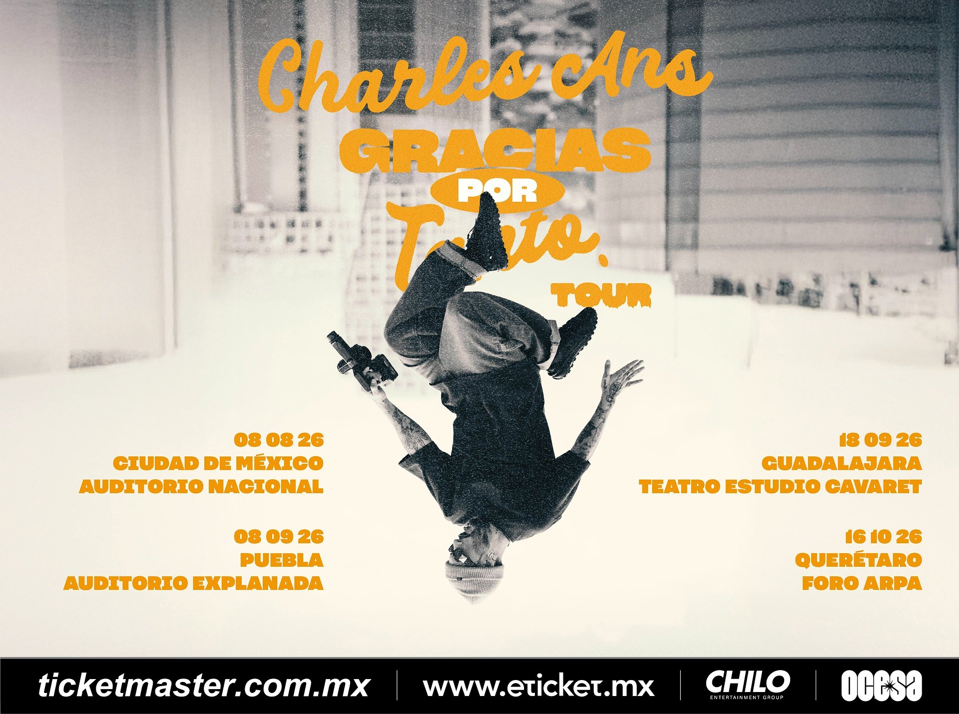 El rapero de Hermosillo, Charles Ans, anuncia gira nacional con flow y poesía urbana