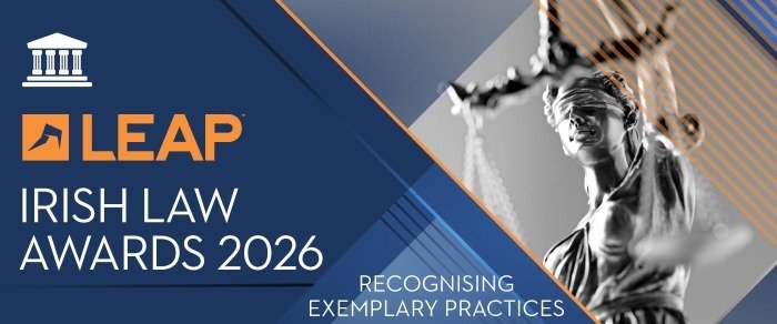 Entries for the LEAP Irish Law Awards 2026 are now open!