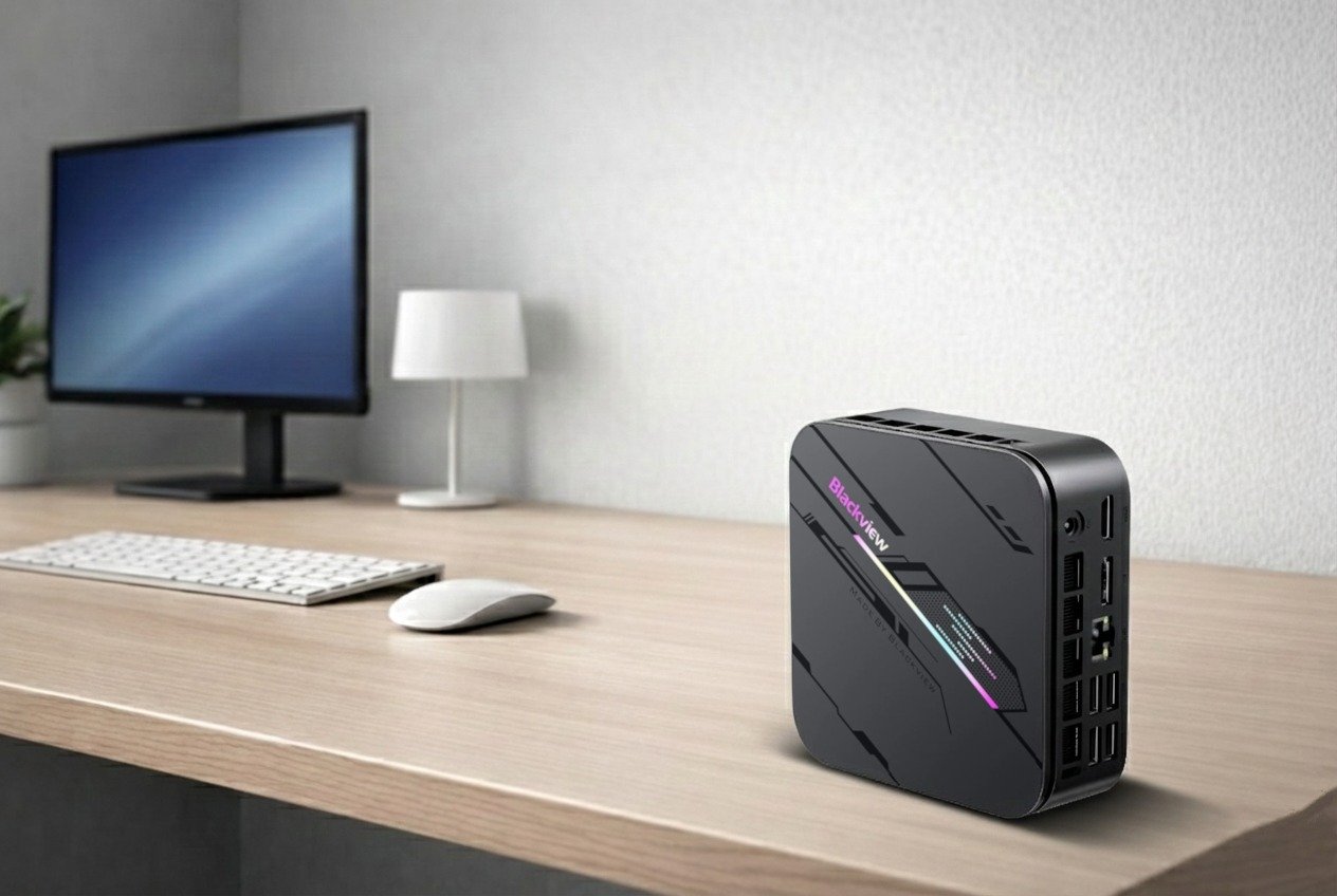 Zimowy minimalizm z nowym Blackview MP100. Jedno urządzenie, wiele zastosowań