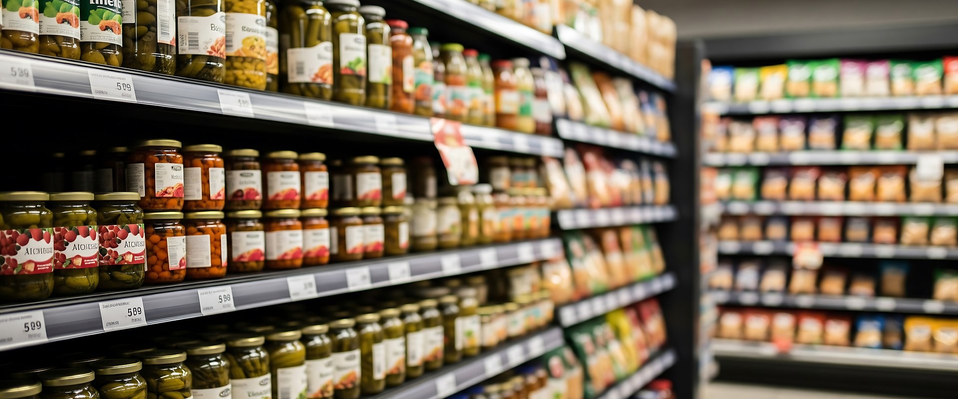 Półka z przetworami jest pełna marek własnych. eLeader sprawdził jak wygląda ekspozycja ze słoikami w sklepach