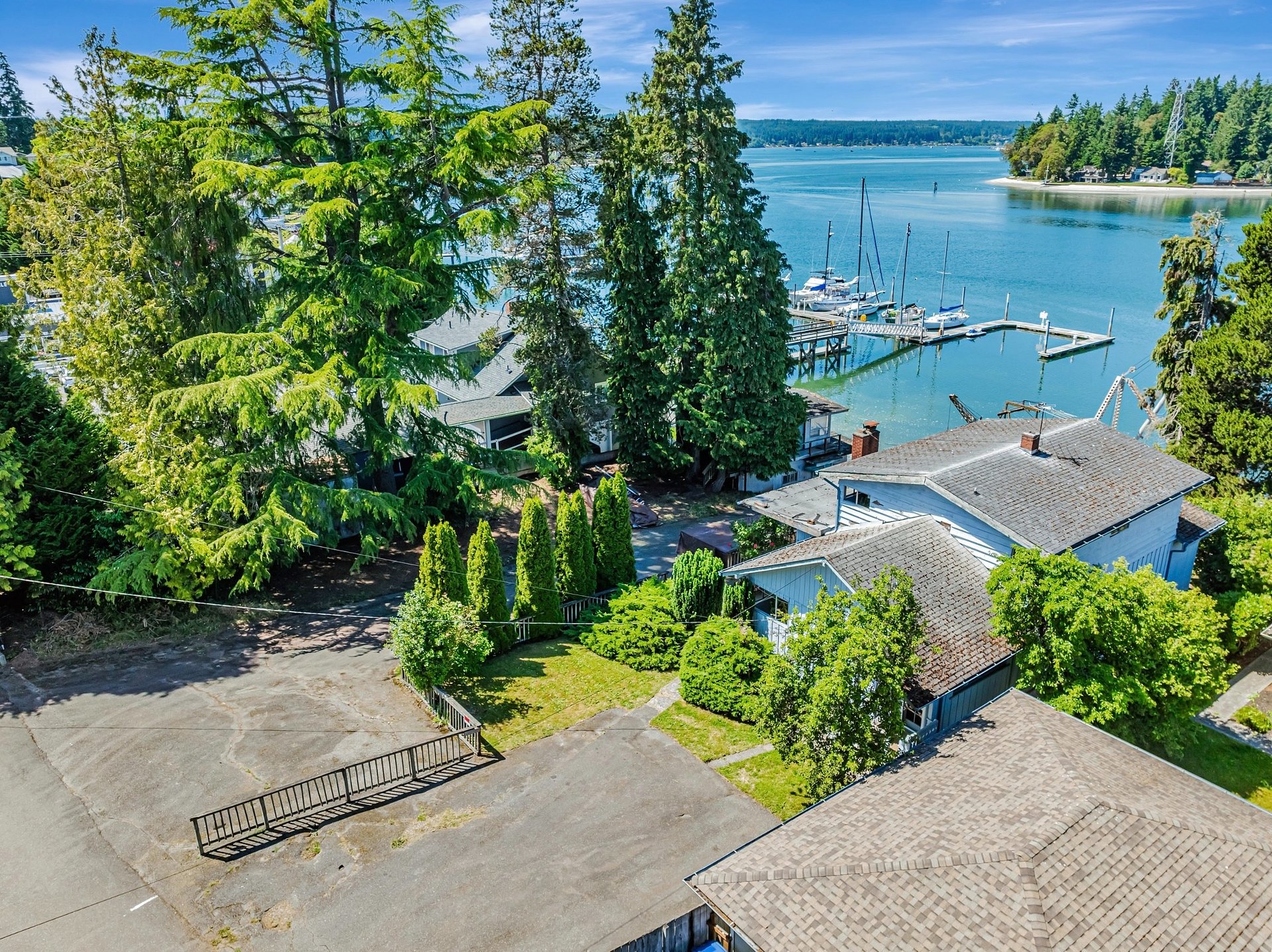 Historical Four Slip Dock with Residential Home in Keyport Listed for $1,125,000 by Coldwell Banker Bain