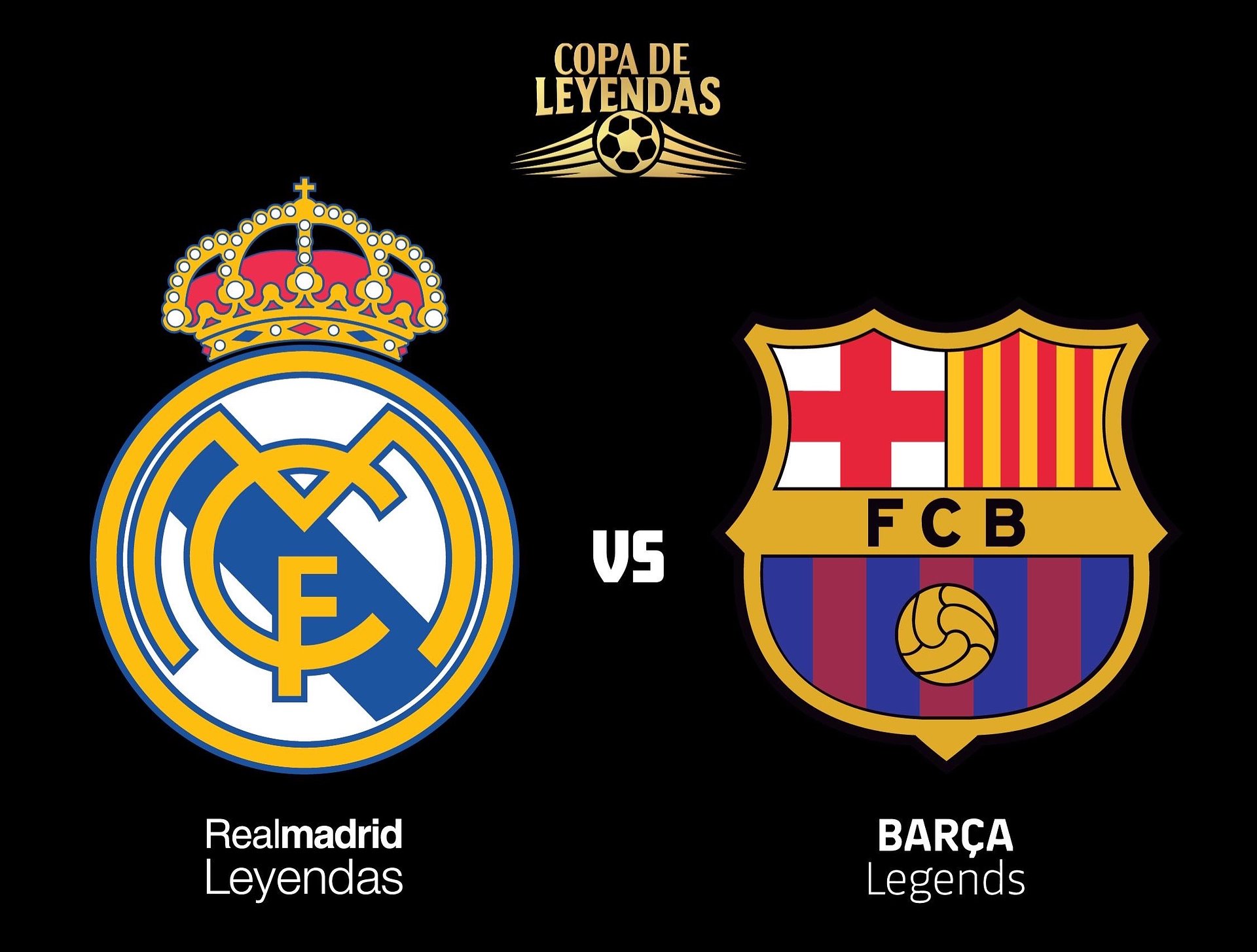 Invitación Conferencia de Prensa Copa de Leyendas (Real Madrid vs Barcelona)