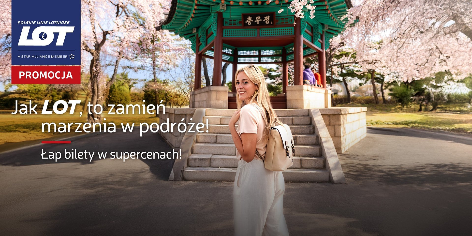 Jak LOT to zamień marzenia w podróże i skorzystaj z Wielkiej Promocji – największej akcji rabatowej narodowego przewoźnika w roku!