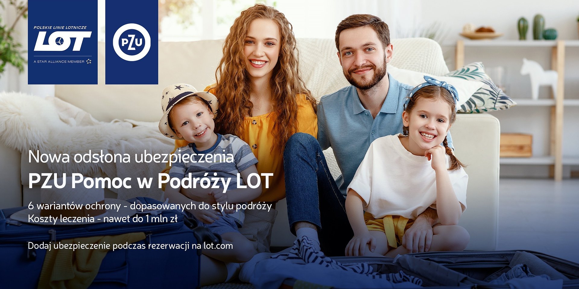 Nowa odsłona ubezpieczenia „PZU Pomoc w Podróży LOT” – kompleksowa ochrona dla podróżnych