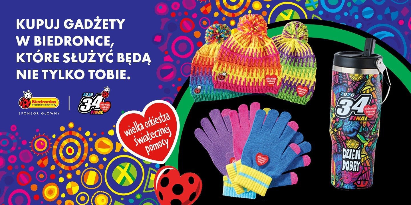 Kupuj gadżety w Biedronce, które służyć będą nie tylko Tobie