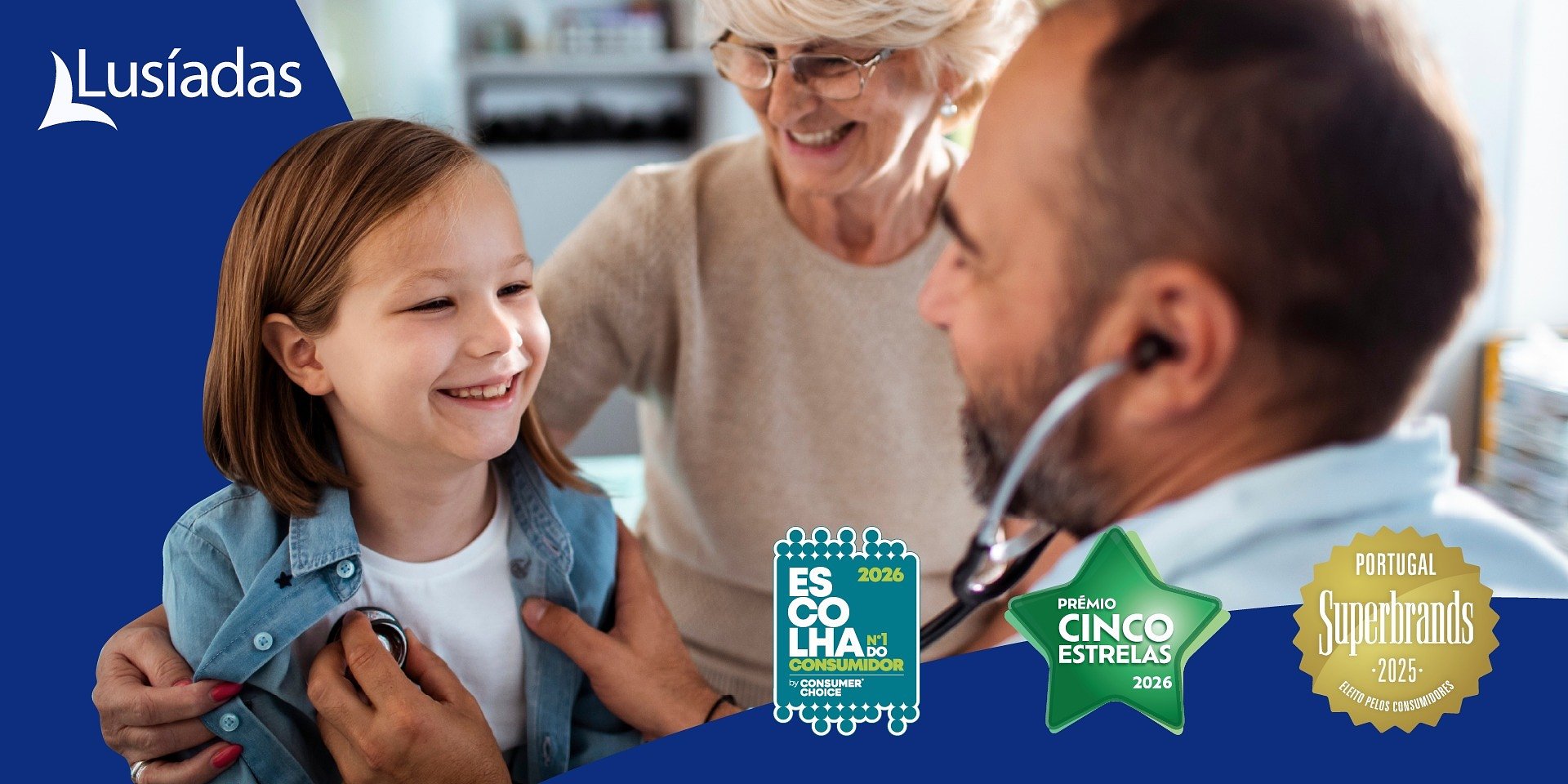 Lusíadas Saúde eleita marca de excelência e preferida dos consumidores