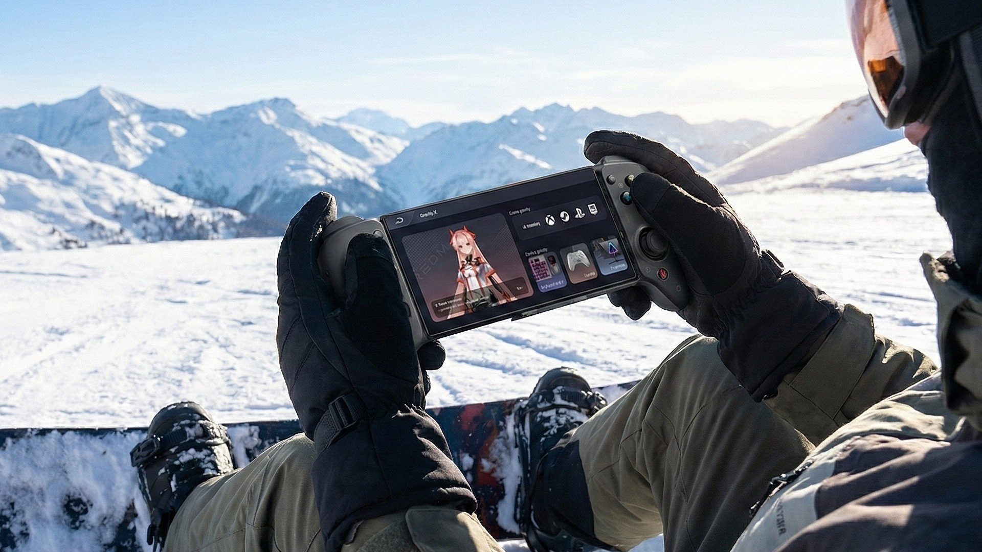 Ferie zimowe z REDMAGIC. Podróżuj lekko i nie rezygnuj z gamingu