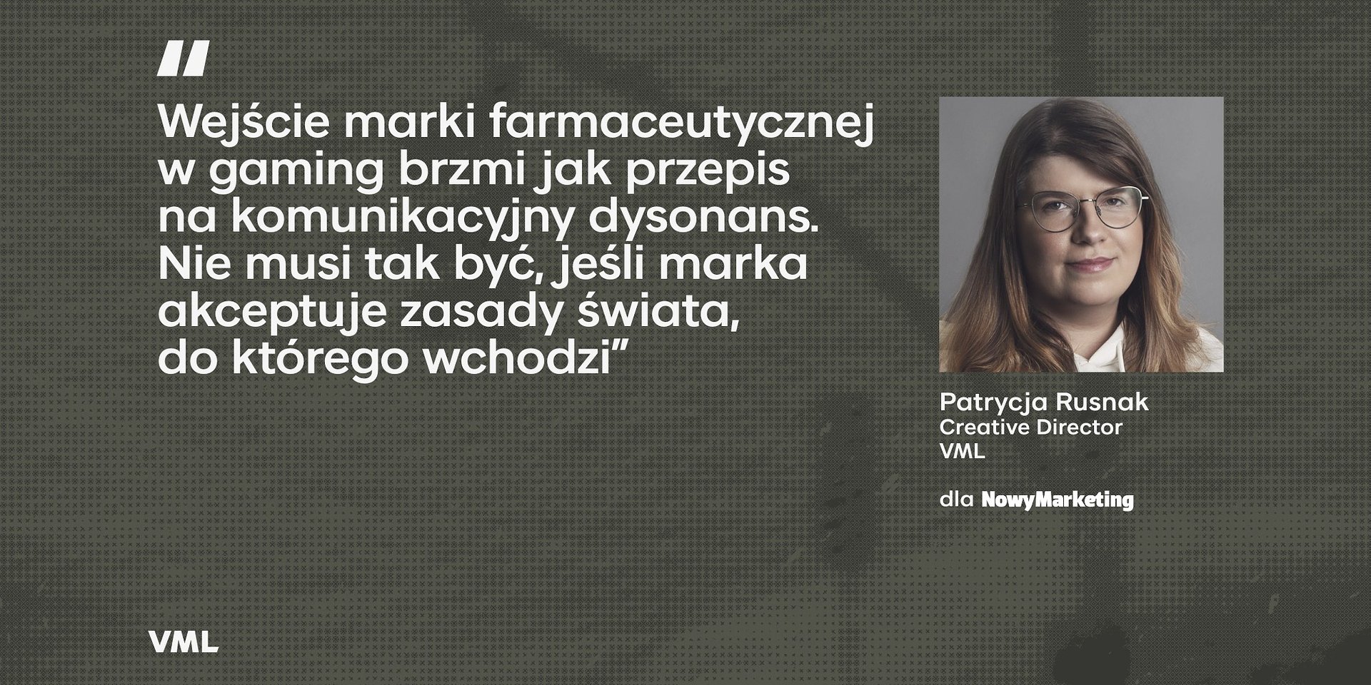 Perełki marketingu gamingowego i e-sportowego - Patrycja Rusnak w Playbooku Nowego Marketingu