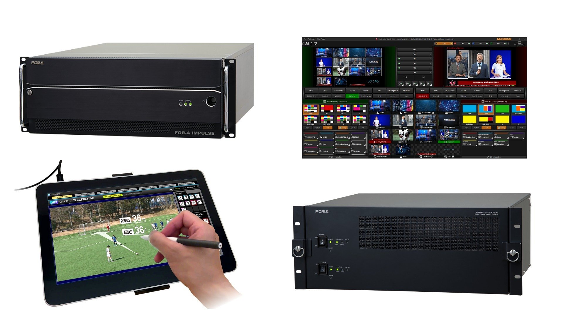 FOR-A Europe to Demonstrate Broadcast and Pro-AV Convergence at ISE 2026