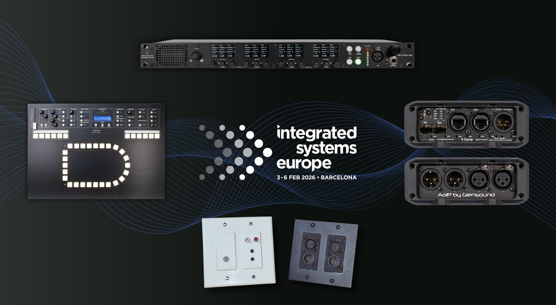 Glensound highlights quality, practicality and innovation at ISE 2026