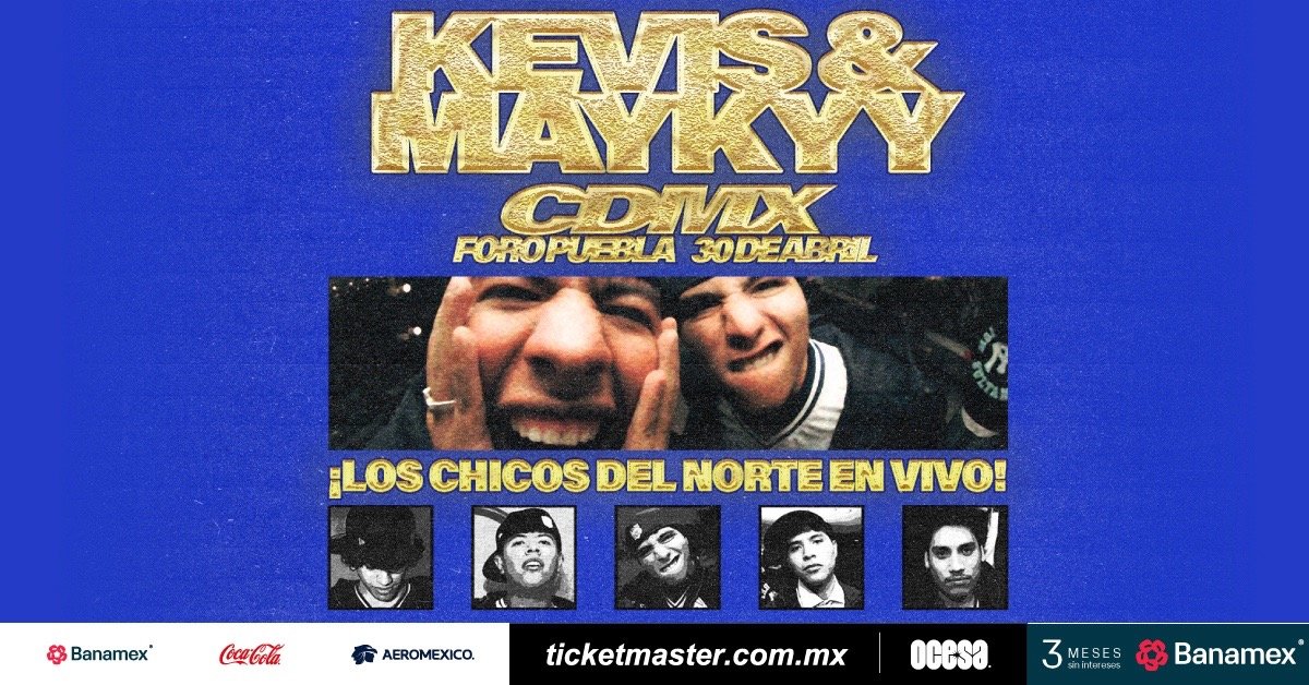 Kevis y Maykyy anuncian concierto en Ciudad de México