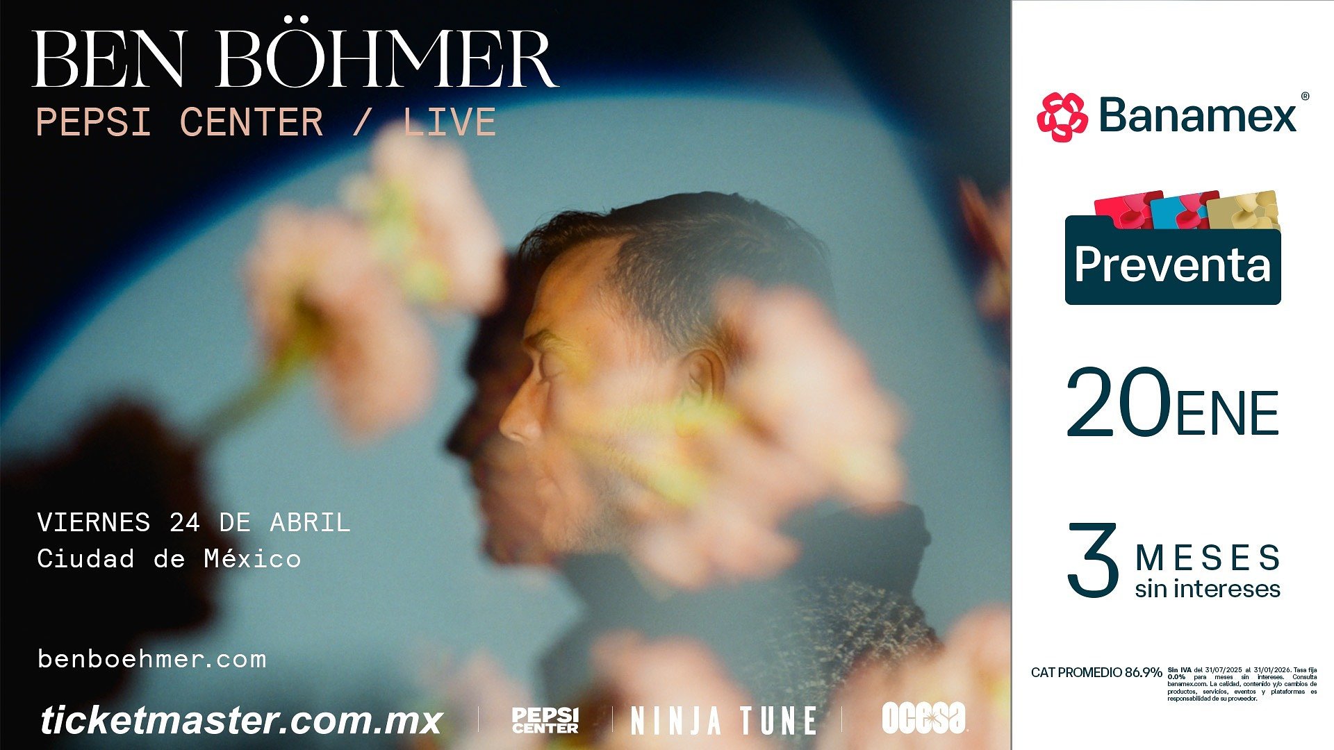 EL VIAJE ONÍRICO DE BEN BÖHMER LLEGARÁ A LA CDMX CON SU NUEVO ÁLBUM: BLOOM