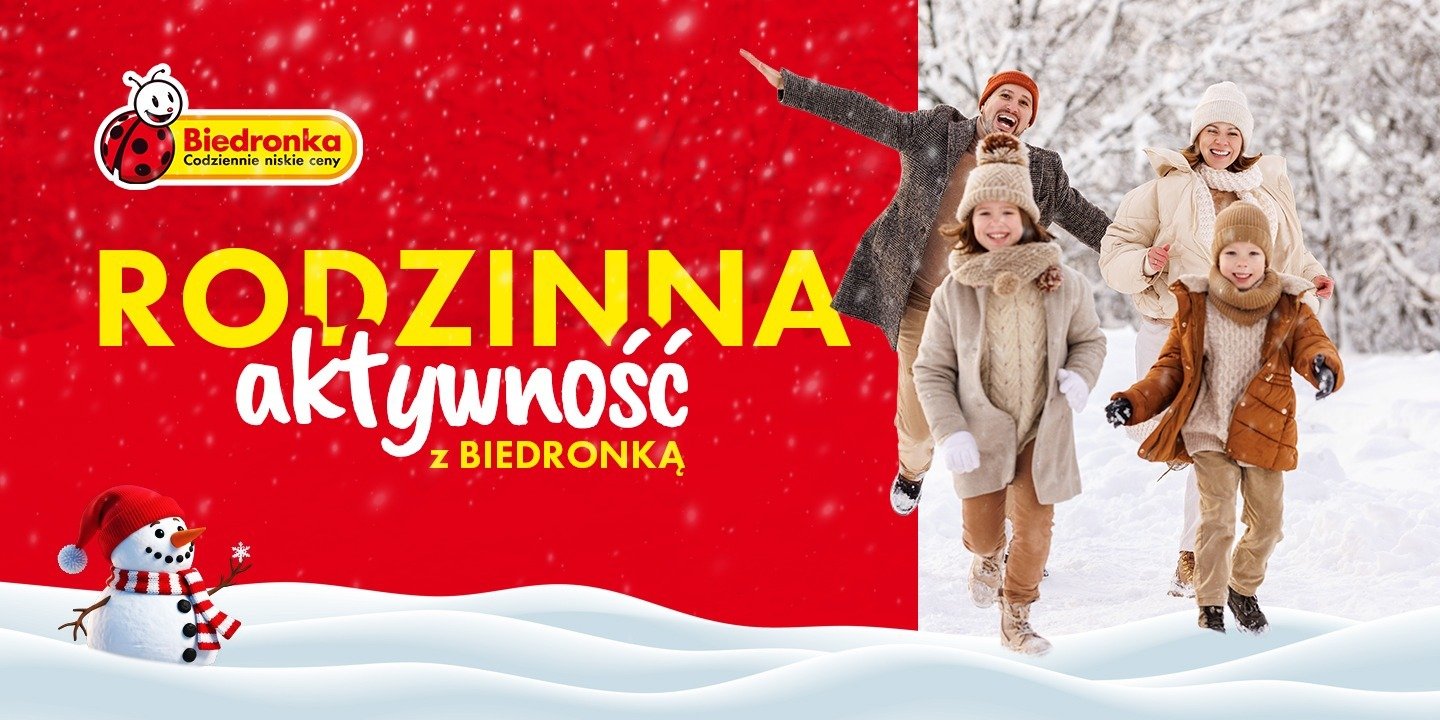 Aktywnie, radośnie i po swojemu – ferie z Biedronką