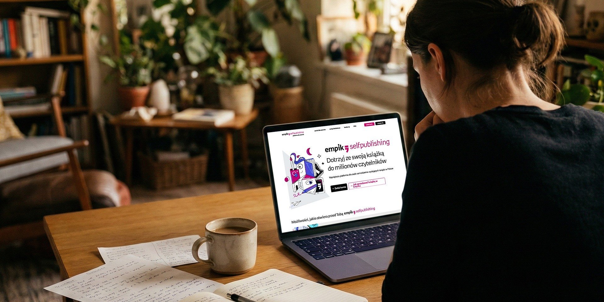 Autorzy poczuli wenę. Blisko 4400 nowych twórców platformy Empik Selfpublishing w 2025 r.