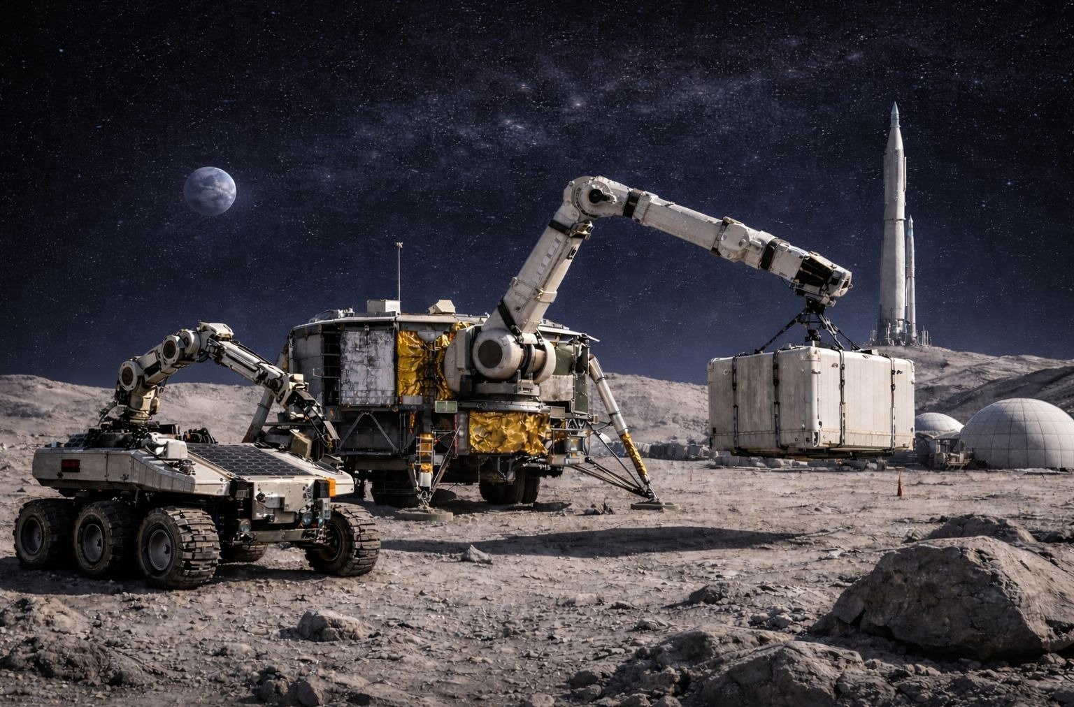 Jak polska robotyka może wspomóc eksplorację Księżyca