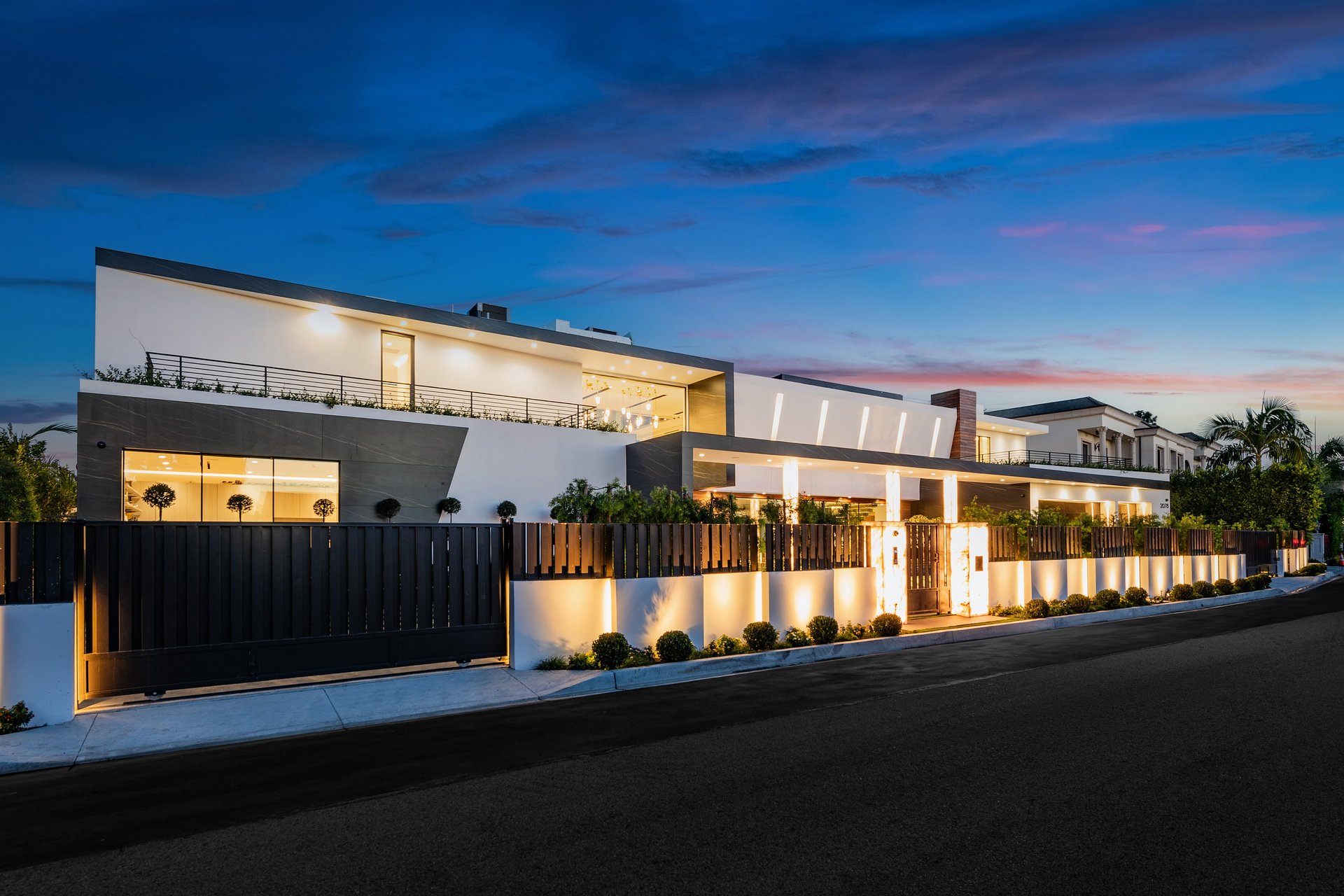 Contemporary Architectural Estate Poised Above Bel Air with Sweeping City, Canyon & Reservoir Views Listed for $38,000,000 by Coldwell Banker Realty