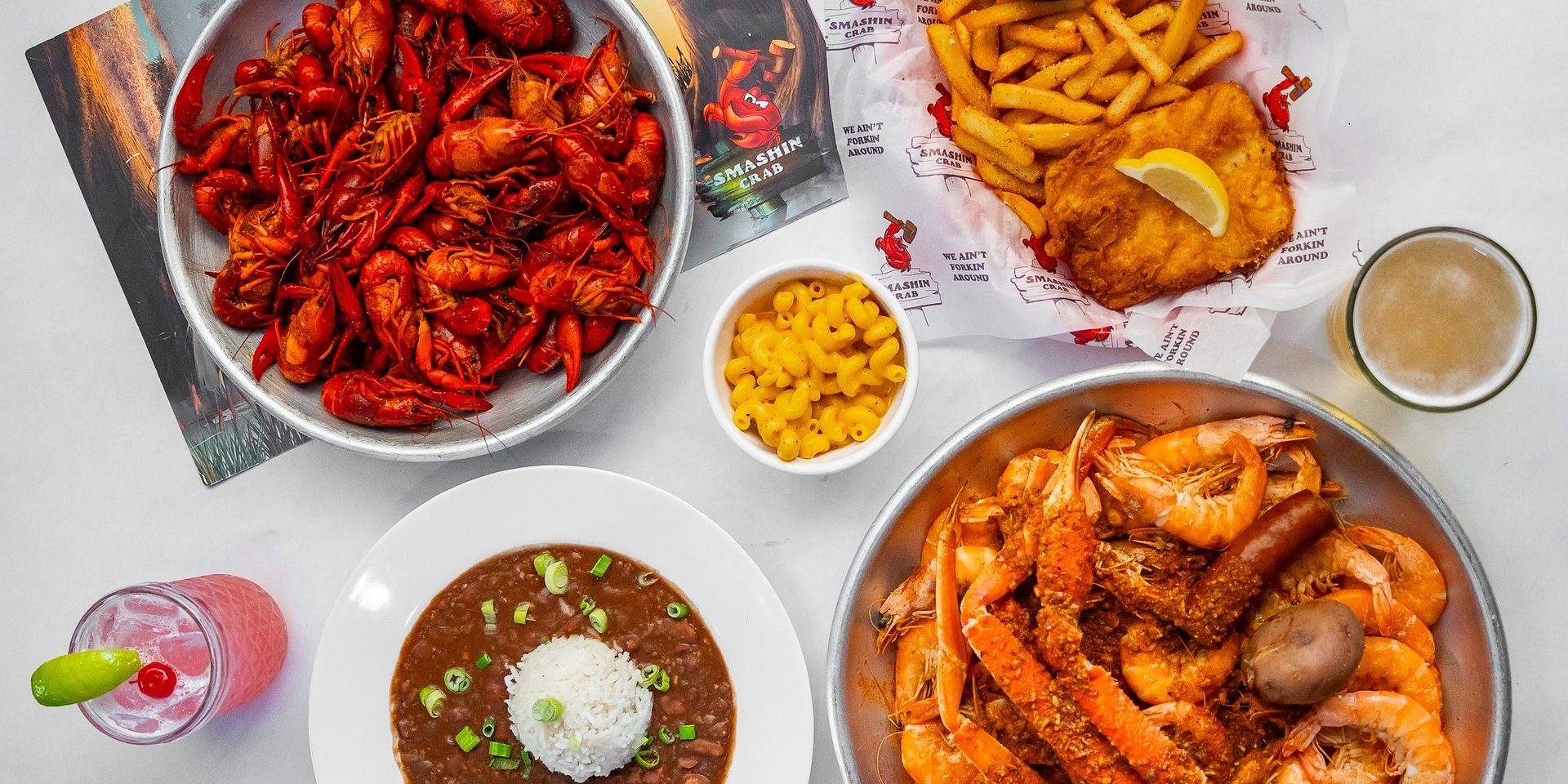 Smashin Crab Welcomes Back Crawfish and Introduces New Menu Items