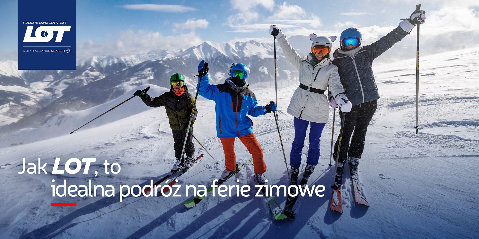 Zimowa przygoda zaczyna się właśnie teraz. Dokąd polecieć z PLL LOT na ferie?