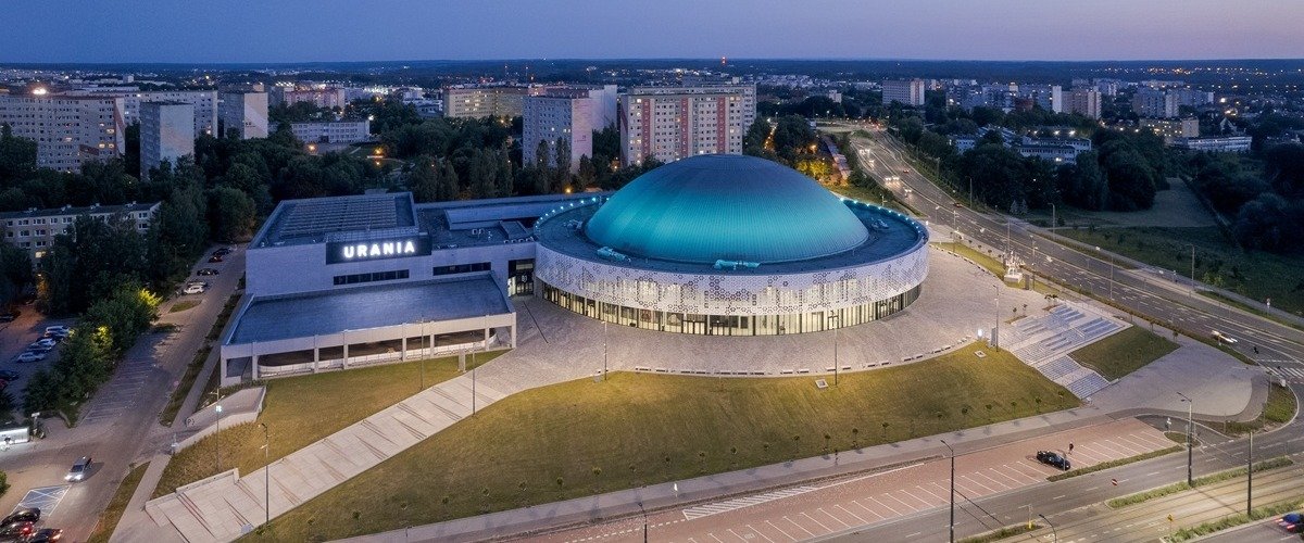 Hala Urania dołącza do albumu „Potęga Archinatury”. Nowy rozdział w historii obiektów referencyjnych Saint-Gobain