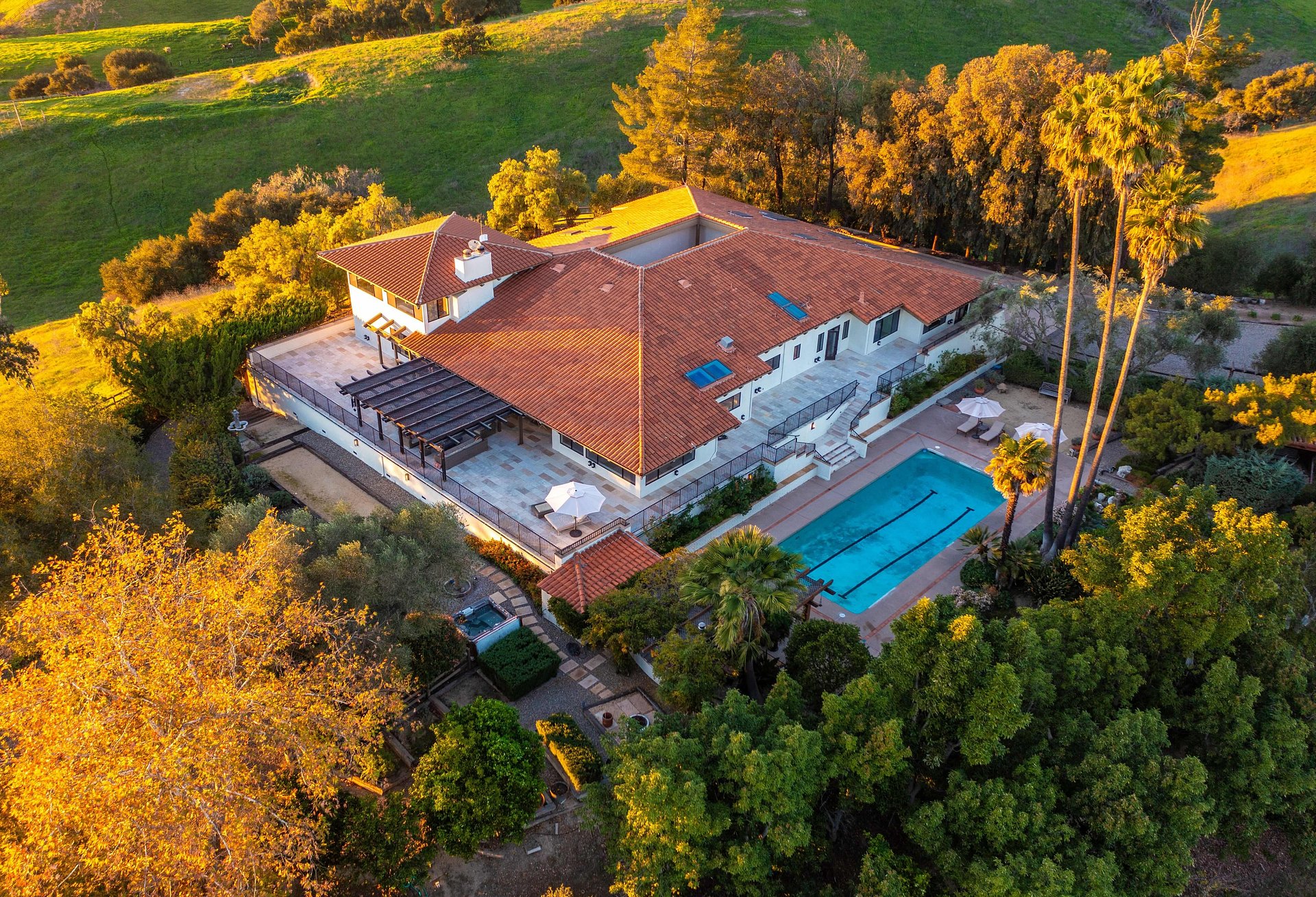 Commanding Hilltop Estate on Nearly 20 Acres with Sweeping Unobstructed Panoramic Views of the Santa Ynez Valley & Mountains Listed for $7,999,000 by Coldwell Banker Realty