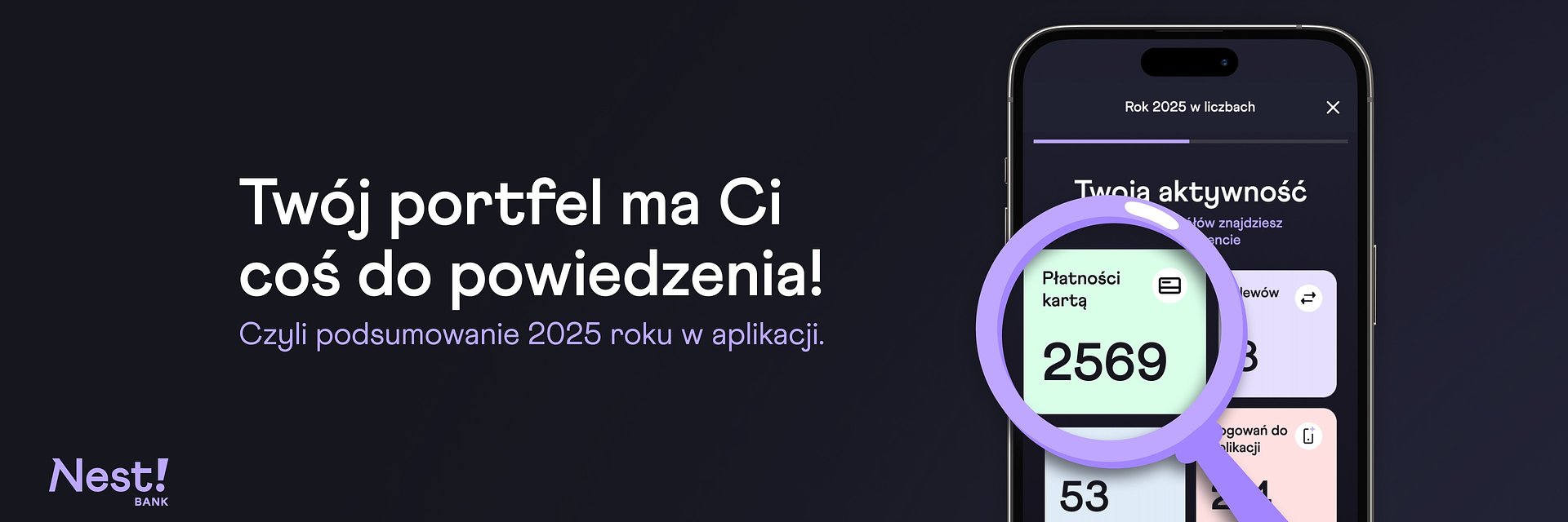 Nest Bank uruchamia w aplikacji podsumowanie roku z N!Asystentem