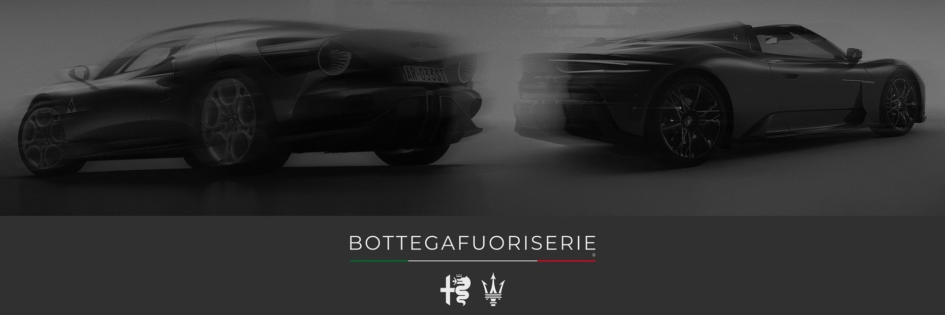 BOTTEGAFUORISERIE debiutuje na Ultimate Supercar Garage z Alfa Romeo i Maserati