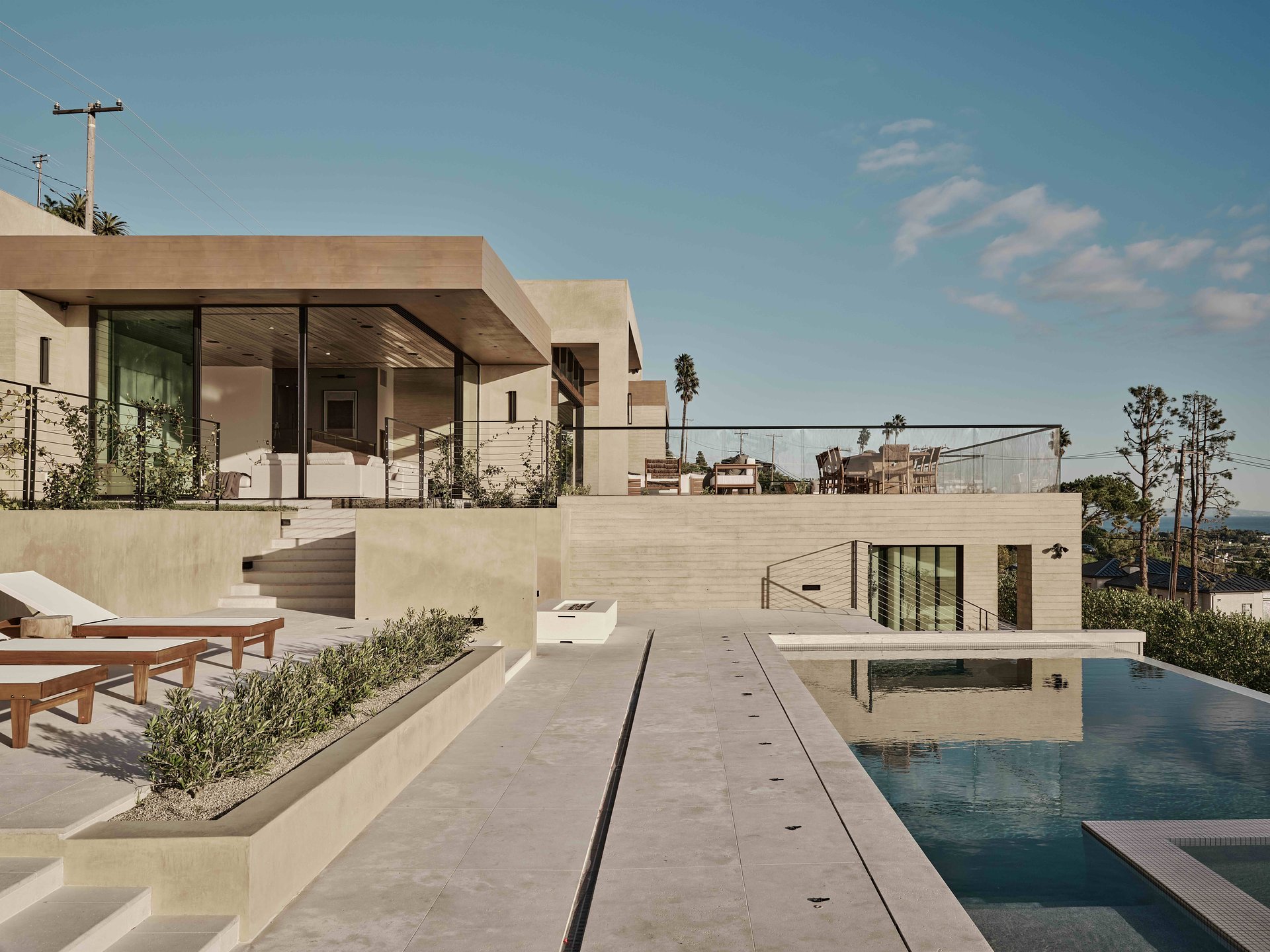 Exceptional Organic Modern Architectural Home Designed by Atana Collective & Built by Aksel Development on Nearly 1.25 acres Listed for $13,695,000 by Coldwell Banker Realty