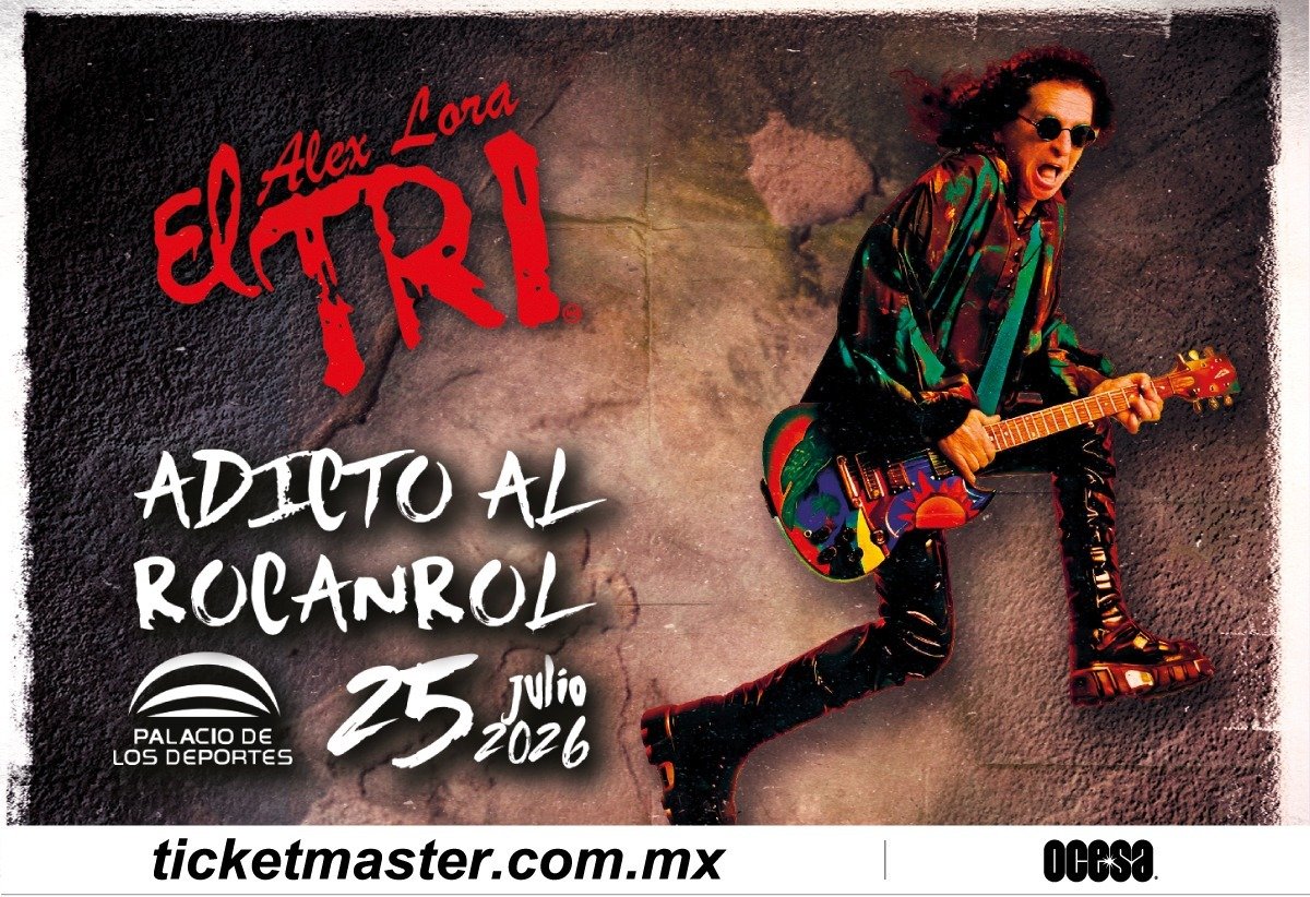 Alex Lora-El TRI anuncia concierto histórico en la Ciudad de México, Adicto al Rocanrol