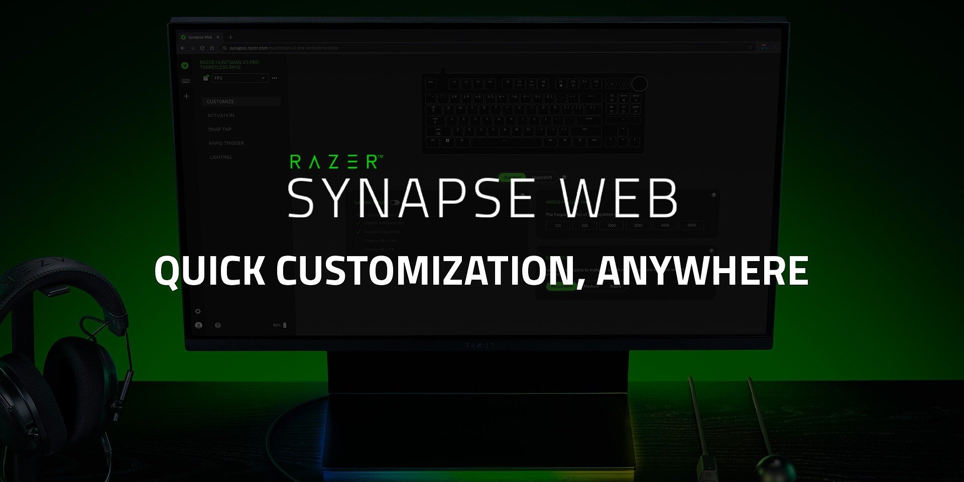 Razer prezentuje Synapse Web - Jedna przeglądarka, zero instalacji, maksimum kontroli