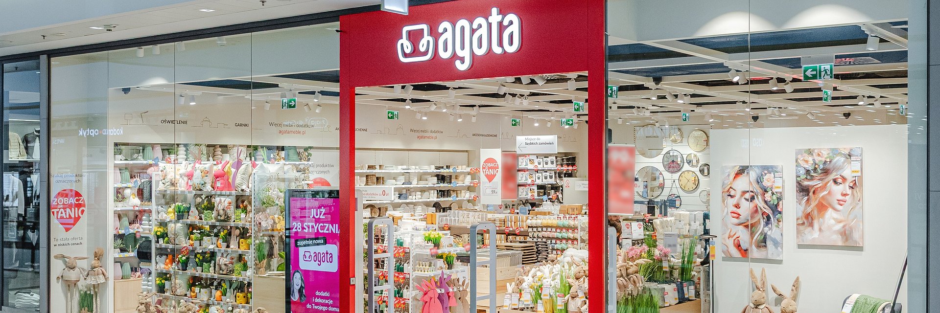 Nowy sklep Agata w Kaliszu otwarty w Galerii Amber