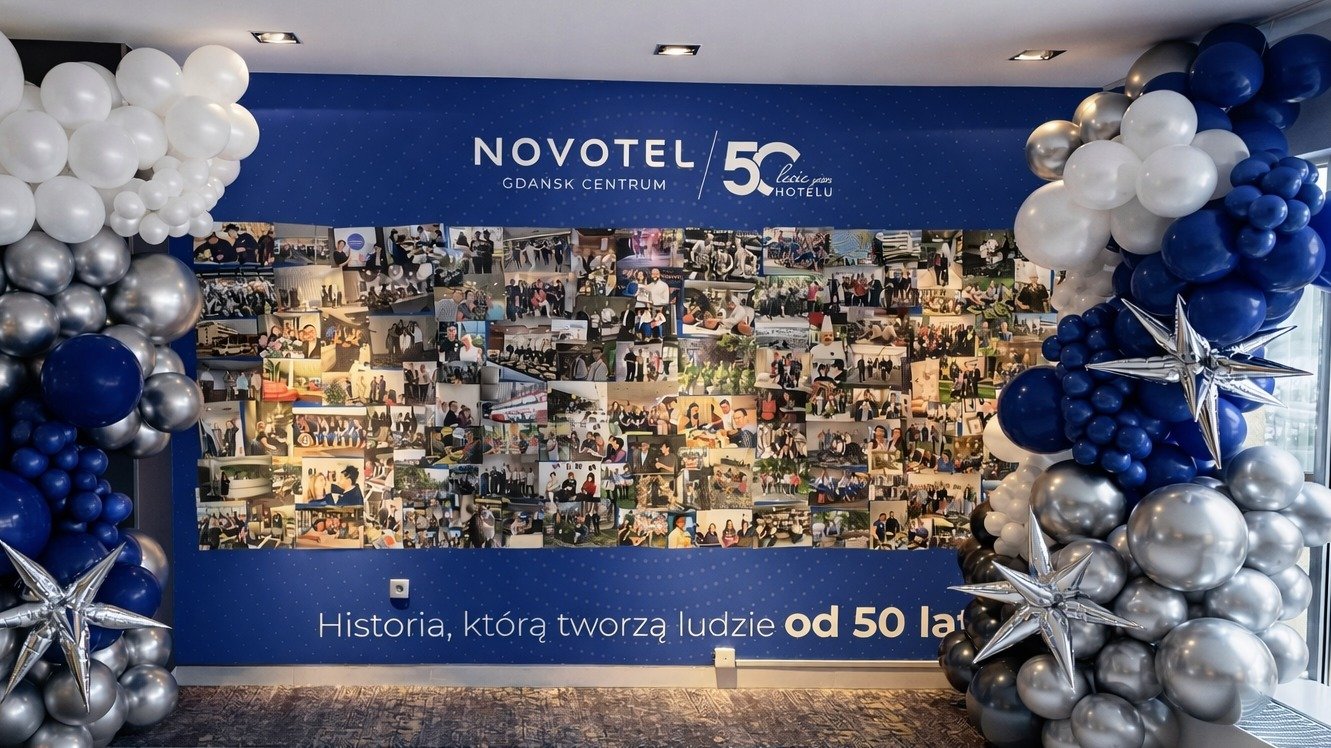 50 lat hotelu Novotel Gdańsk Centrum. Pół wieku historii zapisanej w miejscu i ludziach
