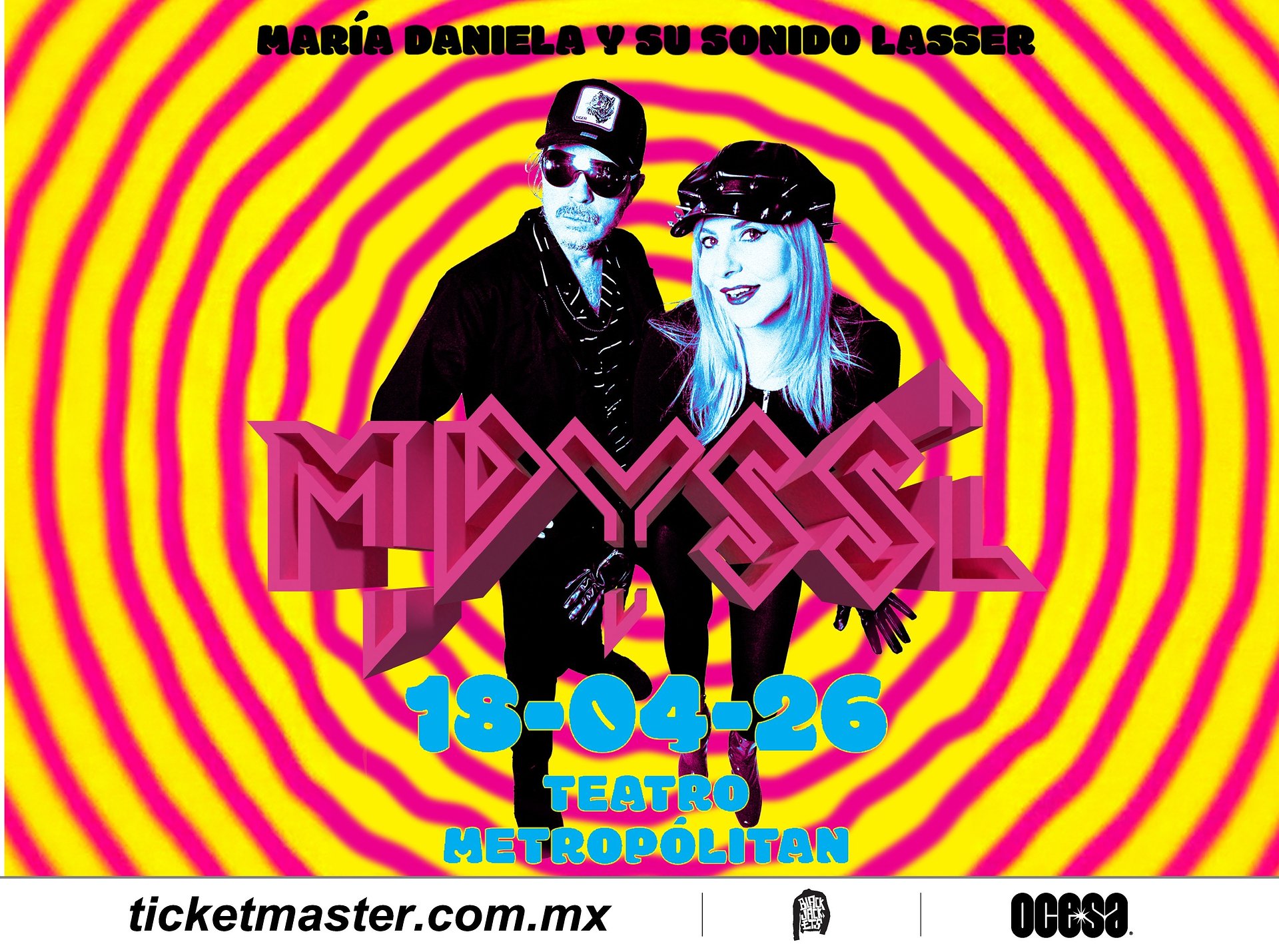 ¡EL ELECTROPOP NUNCA SE FUE! MARÍA DANIELA Y SU SONIDO LASSER LLEGAN A LA SELVA DE ASFALTO CON UN SHOW IMPERDIBLE