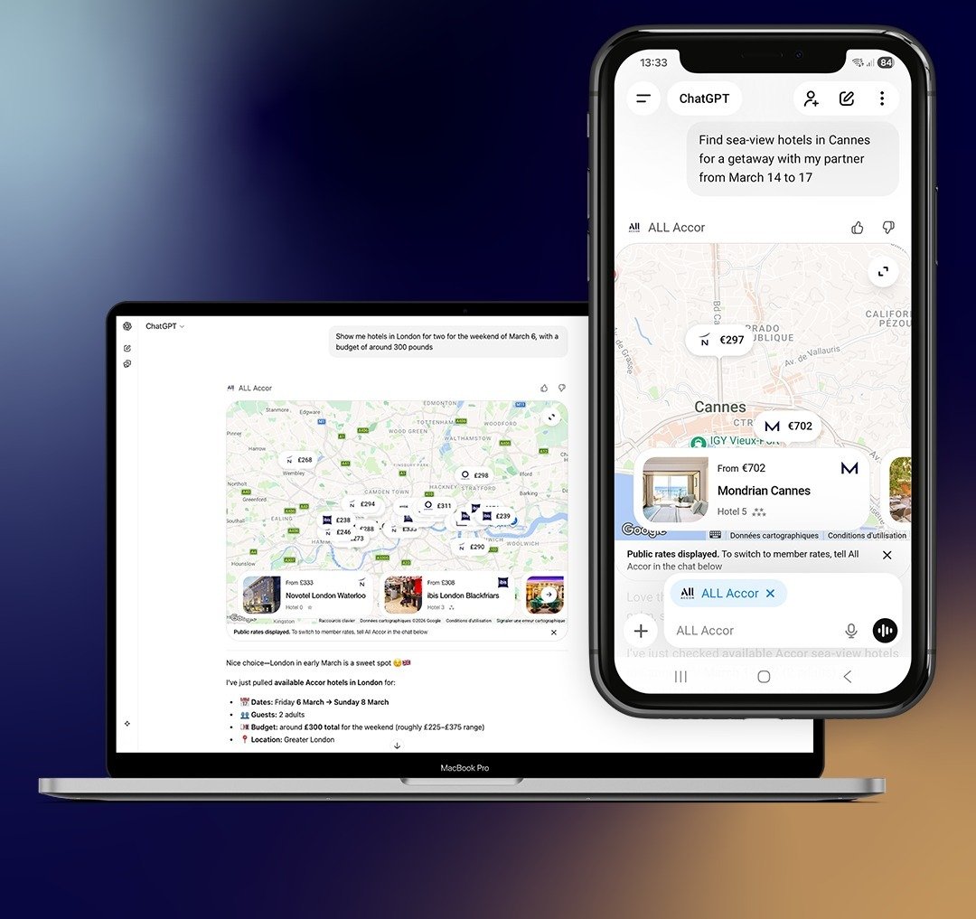 Accor liderem innowacji w hotelarstwie - premiera aplikacji ALL Accor w ChatGPT