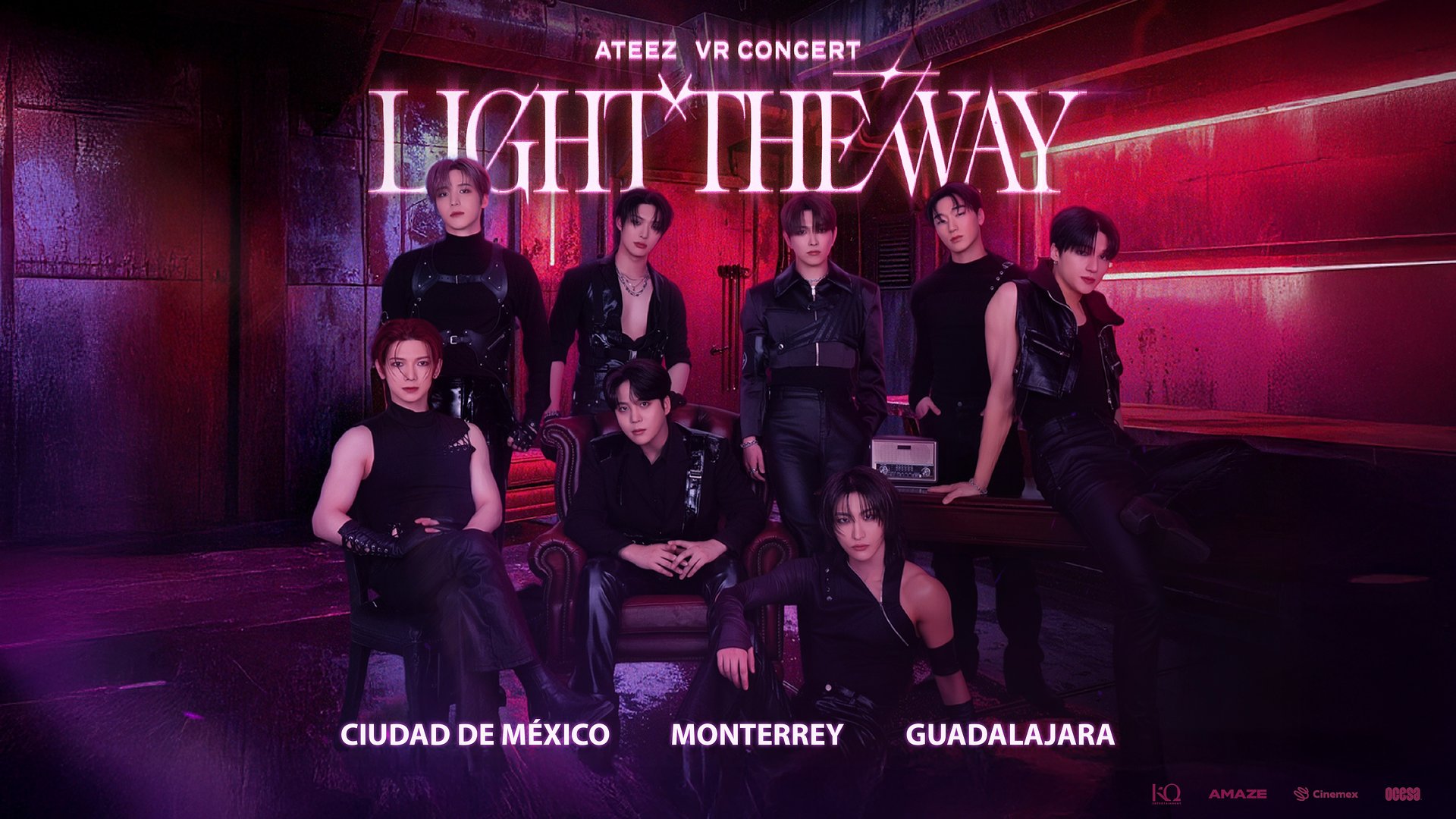 ¡ATEEZ VR CONCERT: LIGHT THE WAY confirma su estreno en México!