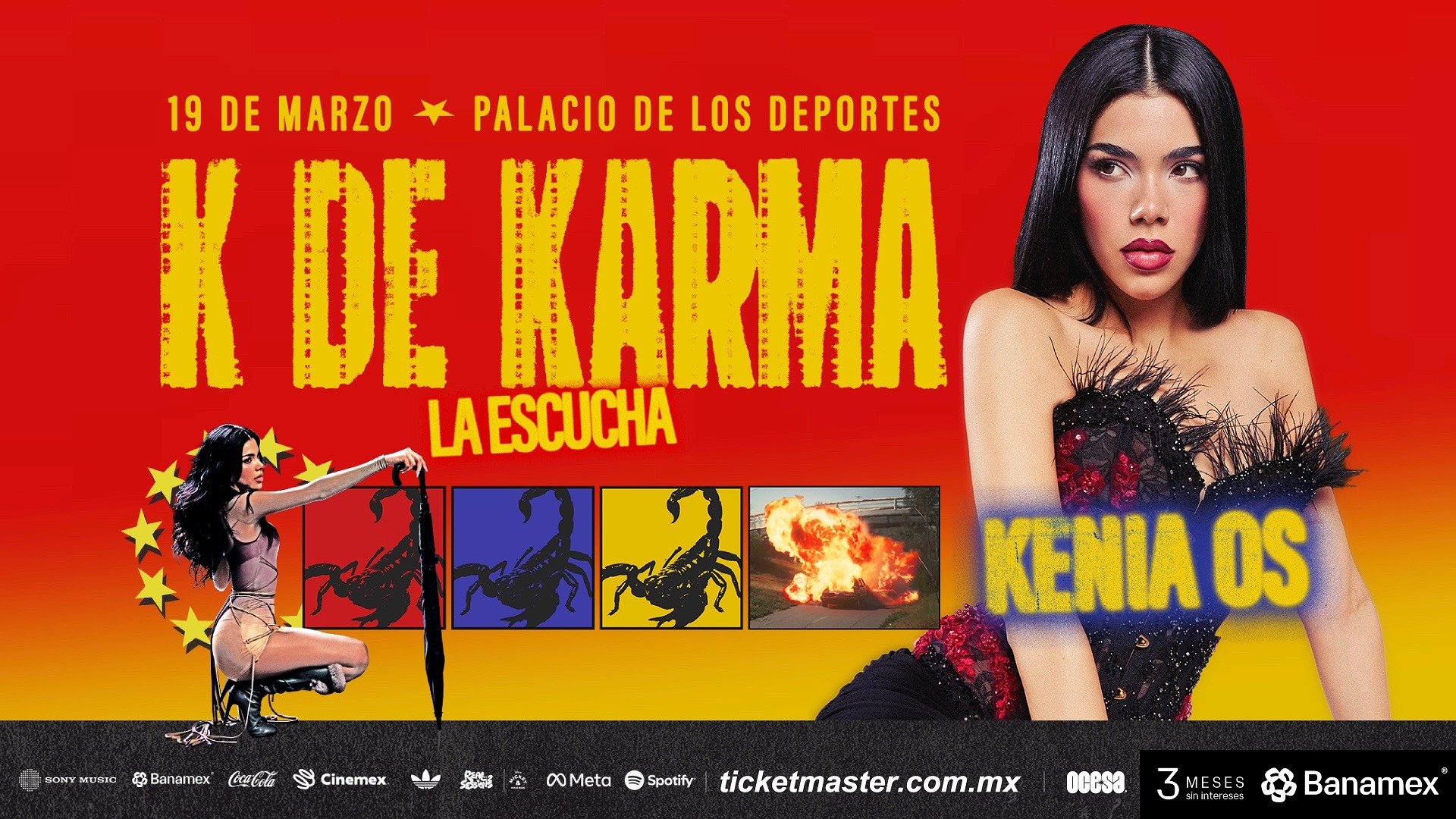 Kenia Os anuncia "K de Karma: La Escucha"