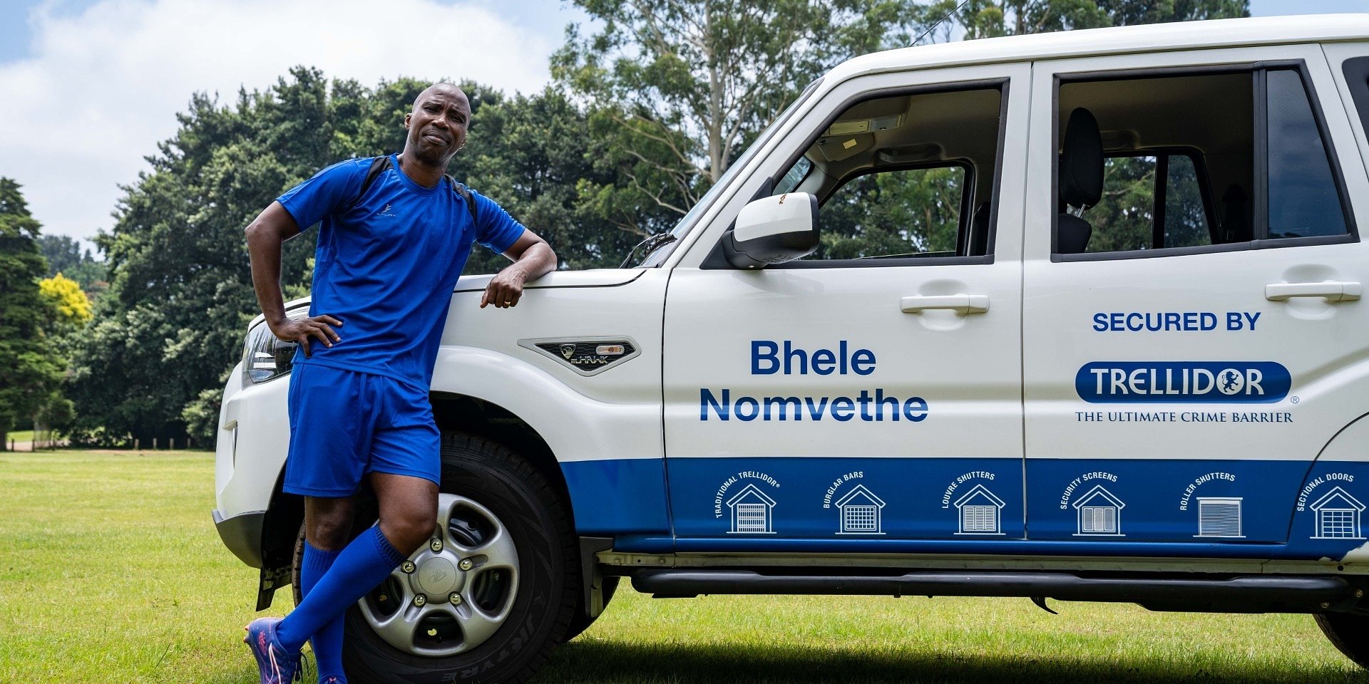 Trellidor Drives Community Impact Through Vehicle Sponsorship for Siyabonga Nomvethe’s Rural Football Development Initiative
