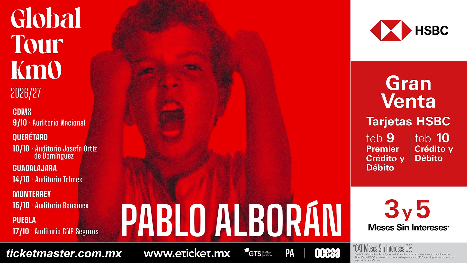 Pablo Alborán regresa a México con nueva gira