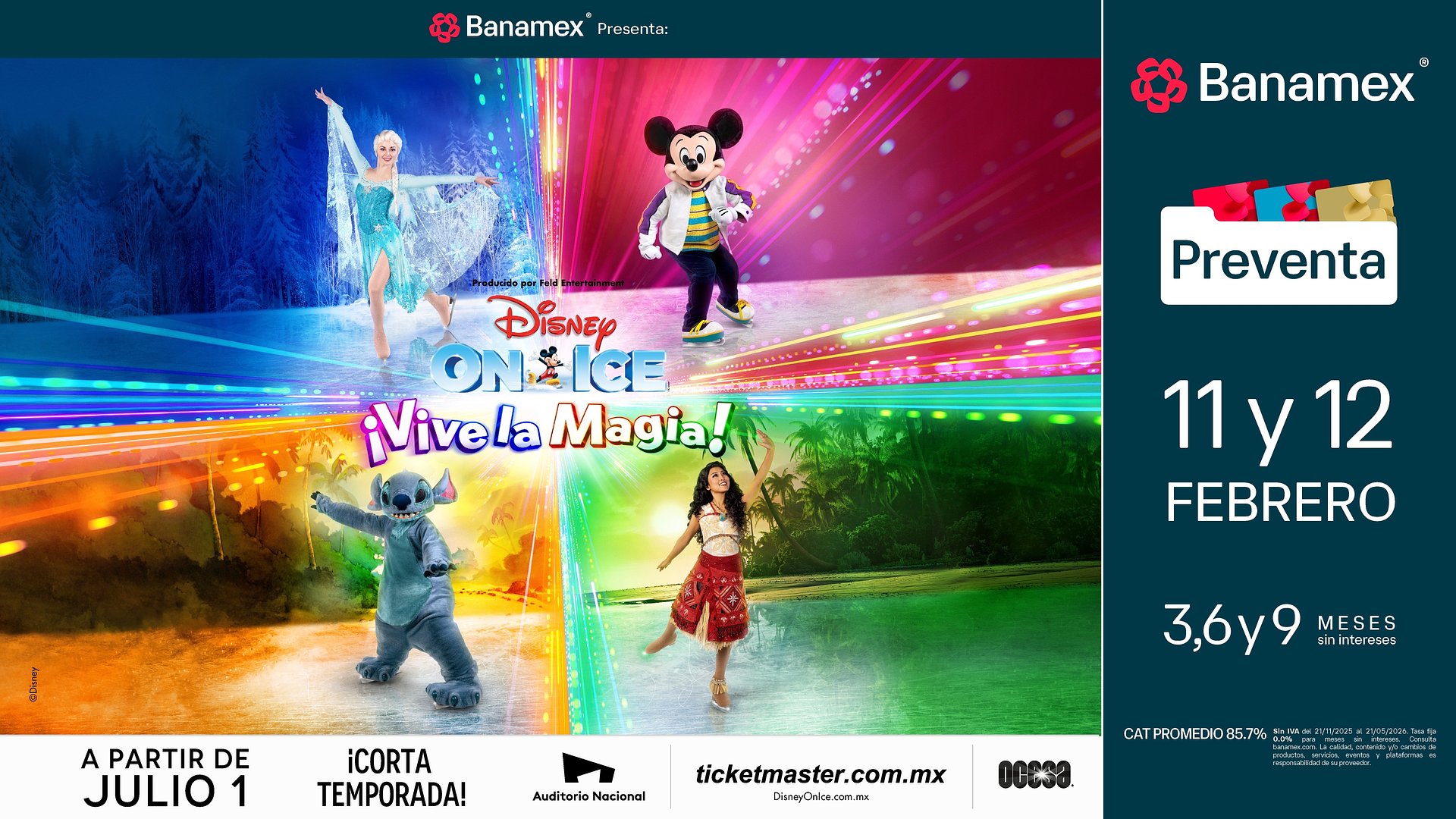 Disney On Ice presenta ¡Vive la magia!