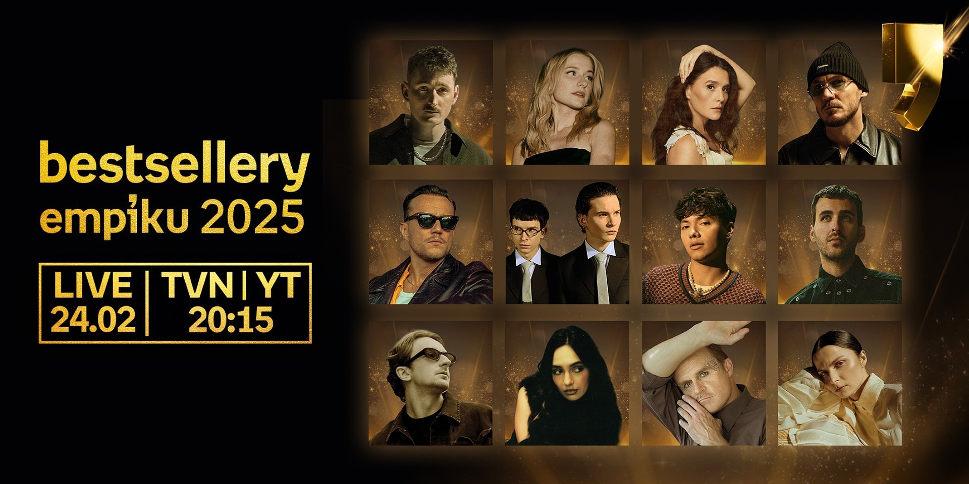 Dawid Podsiadło i Kaśka Sochacka, Jessie Ware, Pezet i inni w line-upie Bestsellerów Empiku 2025