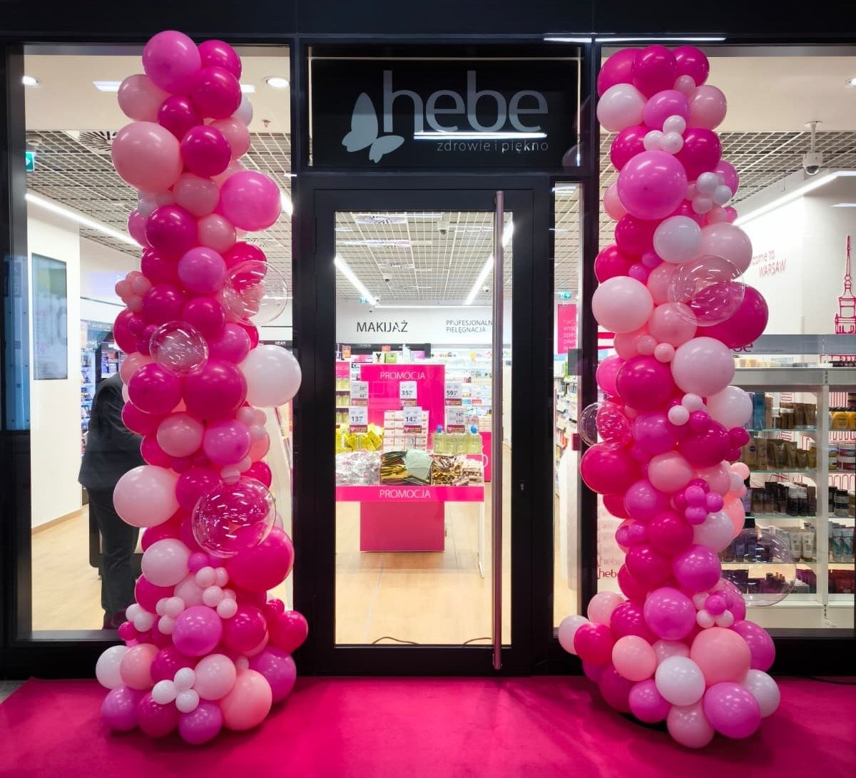 Kolejny sklep Hebe w Warszawie