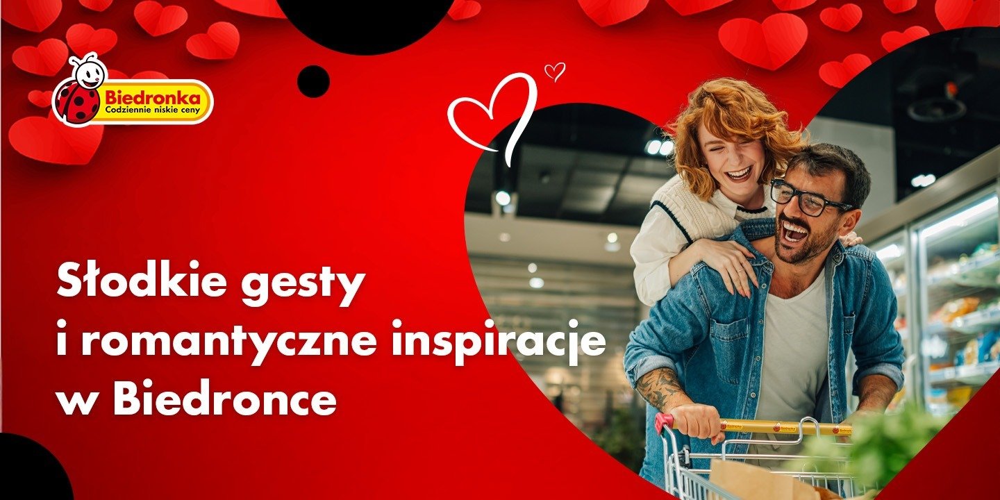 Miłość między alejkami – Biedronka rusza z walentynkowymi promocjami i voucherami