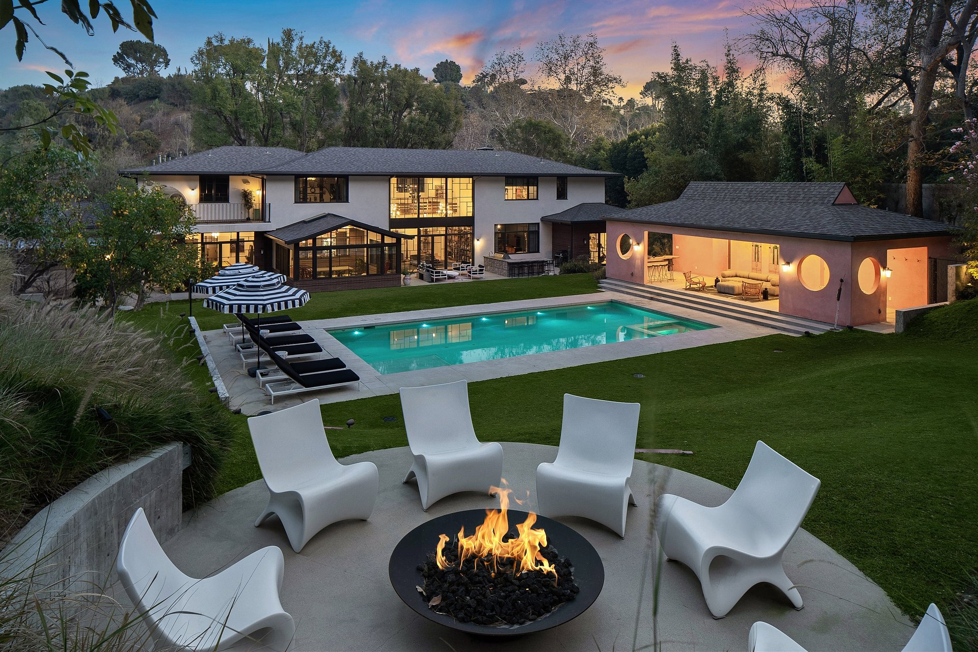 One-of-a-Kind Encino Estate of Emmy-Winning & Oscar-Nominated Producer/Writer Terence Winter & Oscar-Nominated Producer/Director Rachel Winter Listed for $15,995,000