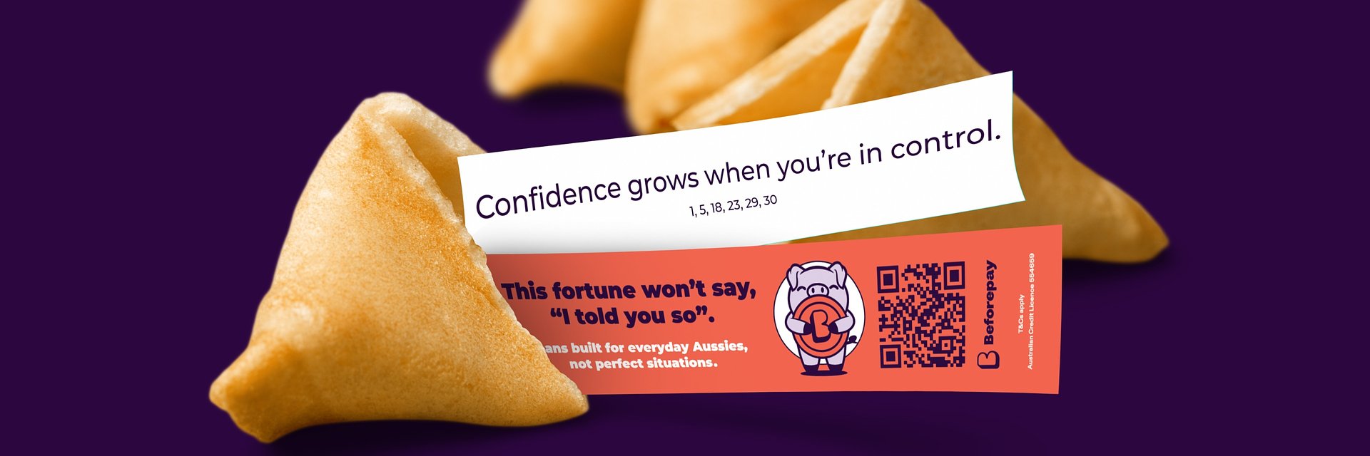 Beforepay hides a surprise inside half a million fortune cookies.