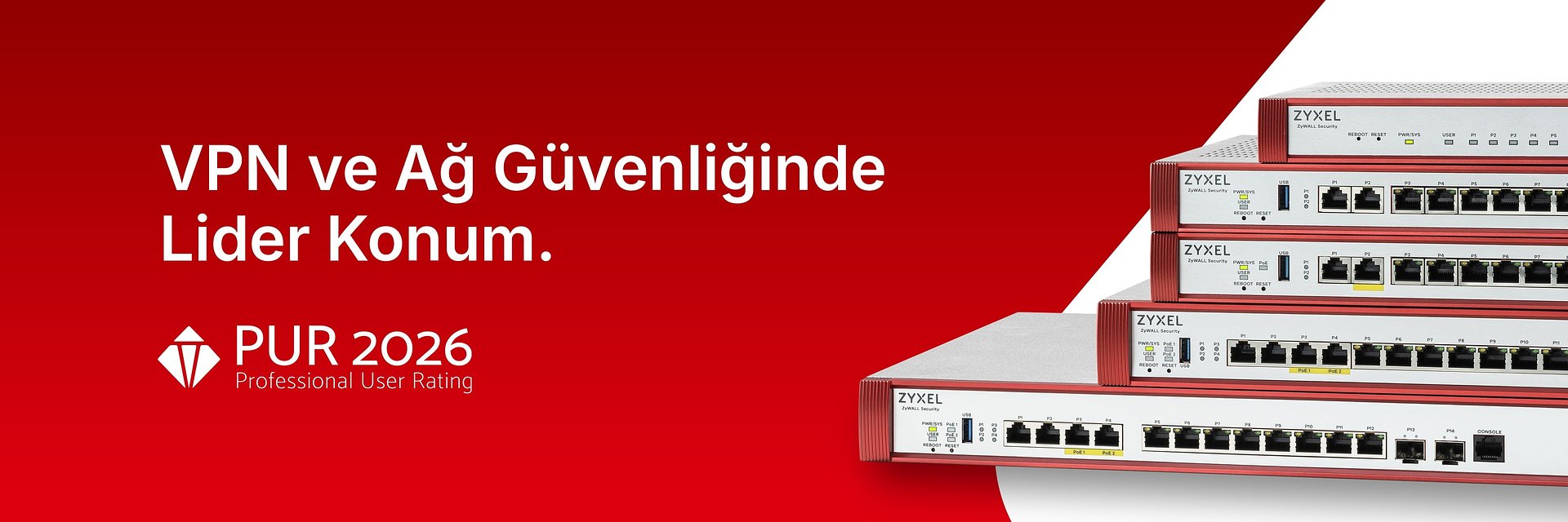 Zyxel Networks, techconsult'un son güvenlik anketinde güvenlik duvarları ve VPN'ler kategorisinde şampiyonluk derecesi aldı