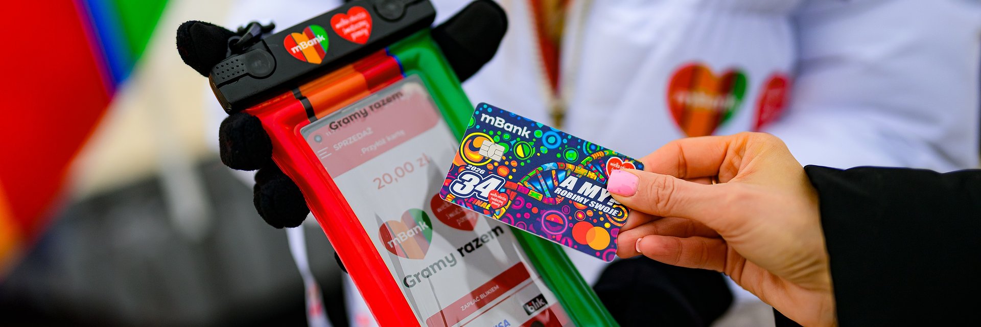 mBank i WOŚP: ostatnie dni, by zamówić kolekcjonerską kartę płatniczą zaprojektowaną przez Jurka Owsiaka