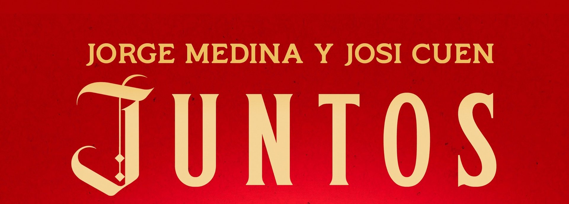 Invitación Conferencia de Prensa JUNTOS (Jorge Medina & Josi Cuen)