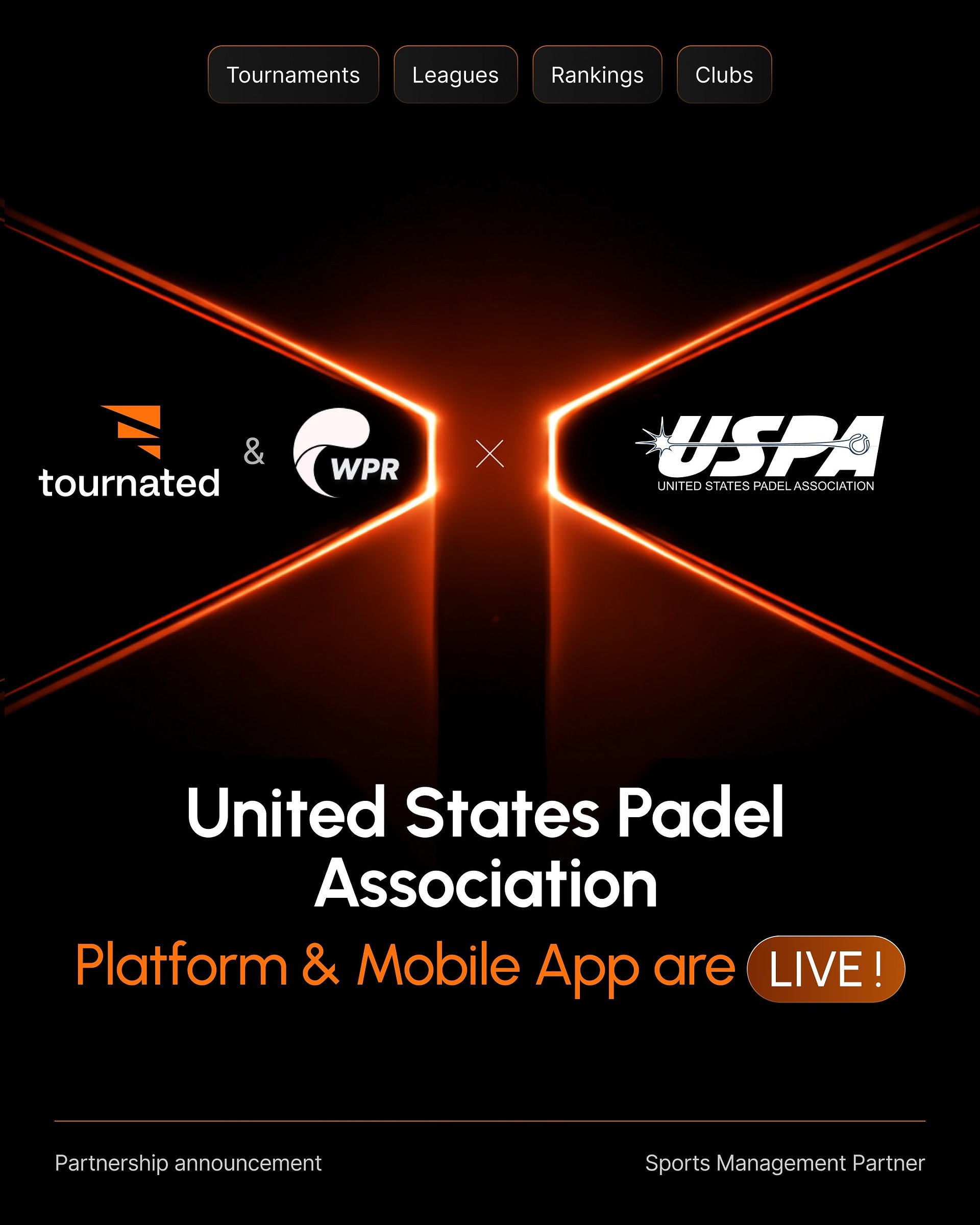 Tournated Joins Forces with World Padel Rating to Launch White-Label Digital Platform for the United States Padel Association