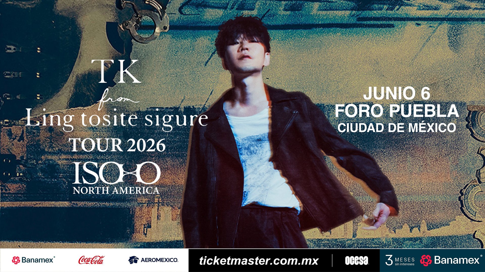 TK FROM LING TOSITE SIGURE ANUNCIA SU GIRA DEBUT TOUR 2026 ISOX0 NORTH AMERICA