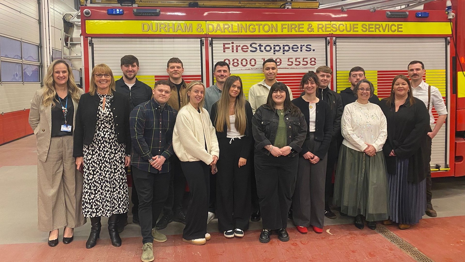 New College Durham celebrates collaborative success with County Durham and Darlington Fire and Rescue Service